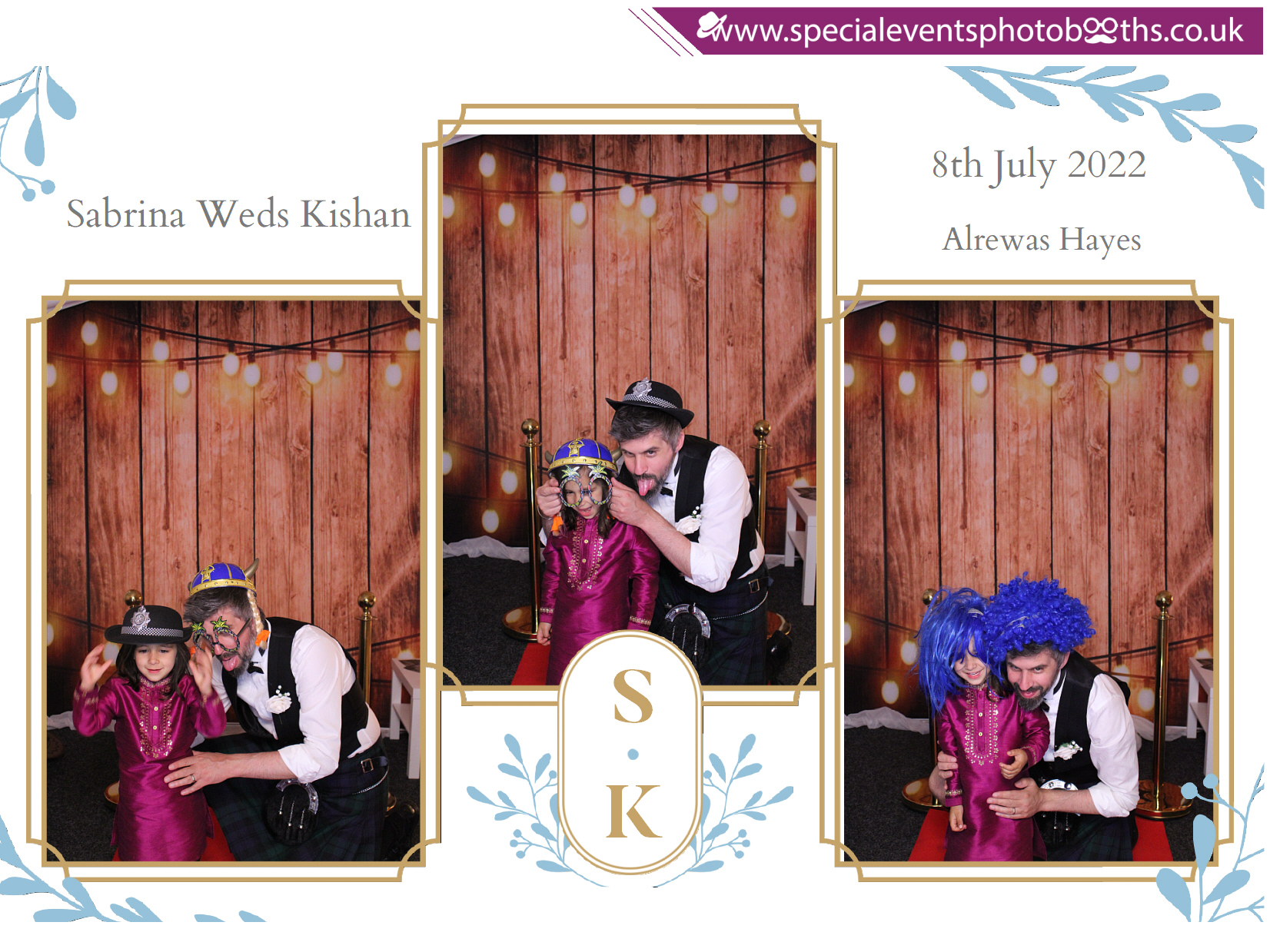 Sabrina Weds Kishan | View more photos from the event at my.specialeventsphotobooths.co.uk/u/SpecialEventsPhotoBooths/Sabrina-Weds-Kishan
