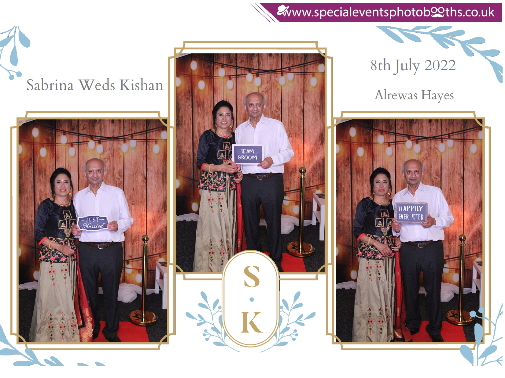 Sabrina Weds Kishan | View more photos from the event at my.specialeventsphotobooths.co.uk/u/SpecialEventsPhotoBooths/Sabrina-Weds-Kishan