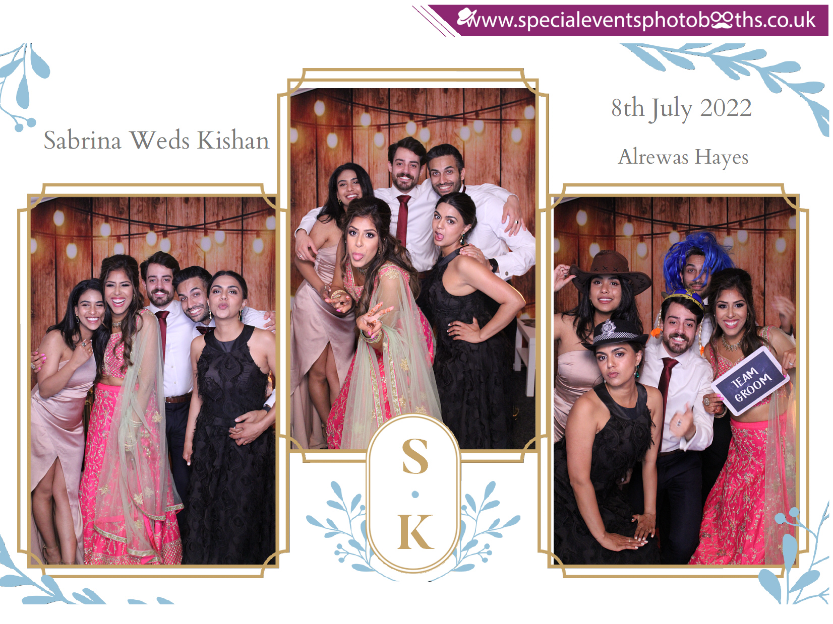 Sabrina Weds Kishan | View more photos from the event at my.specialeventsphotobooths.co.uk/u/SpecialEventsPhotoBooths/Sabrina-Weds-Kishan