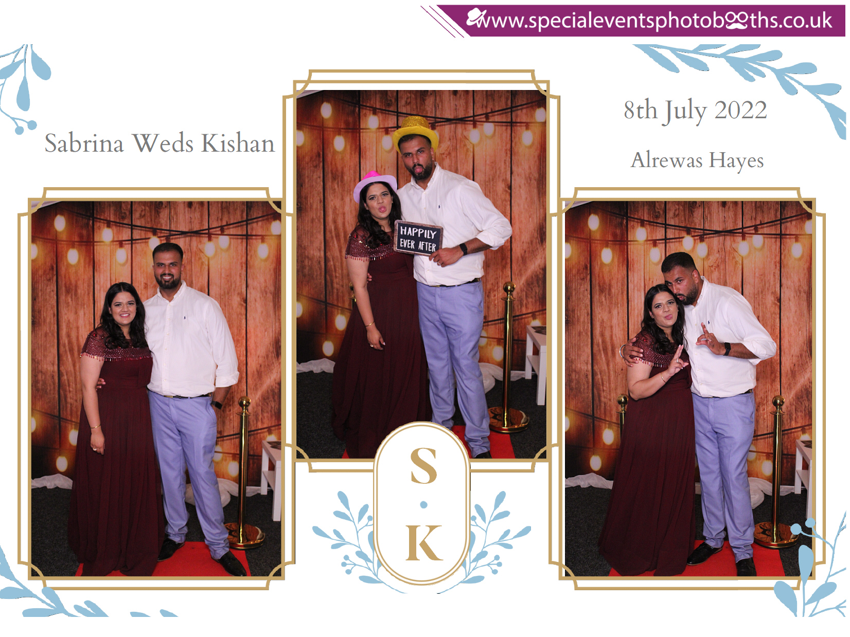 Sabrina Weds Kishan | View more photos from the event at my.specialeventsphotobooths.co.uk/u/SpecialEventsPhotoBooths/Sabrina-Weds-Kishan