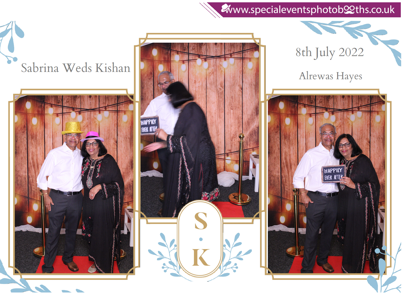 Sabrina Weds Kishan | View more photos from the event at my.specialeventsphotobooths.co.uk/u/SpecialEventsPhotoBooths/Sabrina-Weds-Kishan