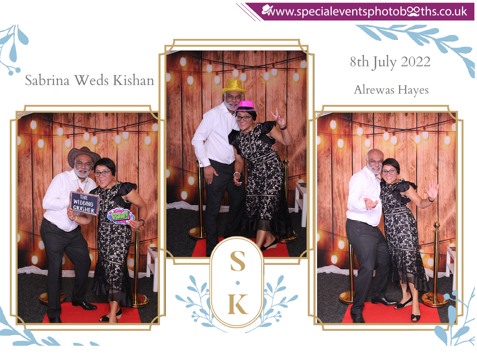 Sabrina Weds Kishan | View more photos from the event at my.specialeventsphotobooths.co.uk/u/SpecialEventsPhotoBooths/Sabrina-Weds-Kishan