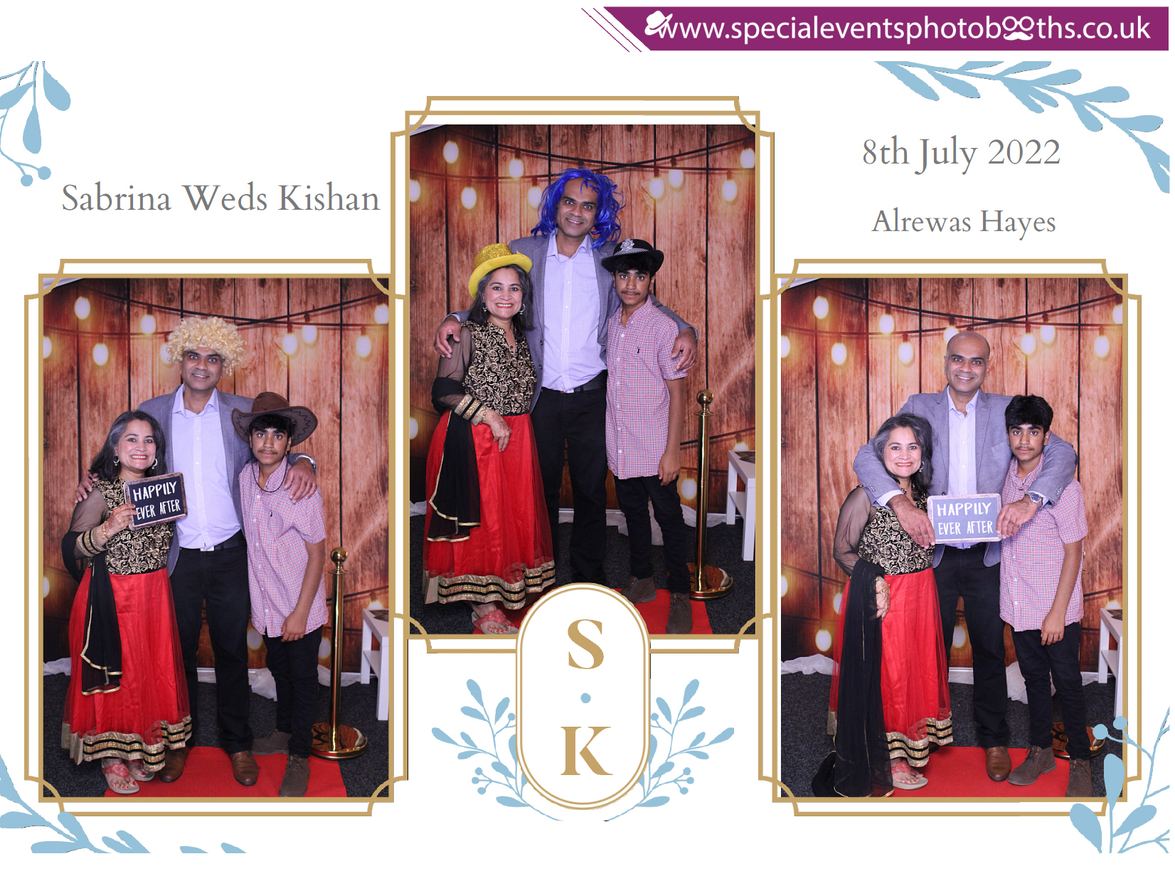 Sabrina Weds Kishan | View more photos from the event at my.specialeventsphotobooths.co.uk/u/SpecialEventsPhotoBooths/Sabrina-Weds-Kishan