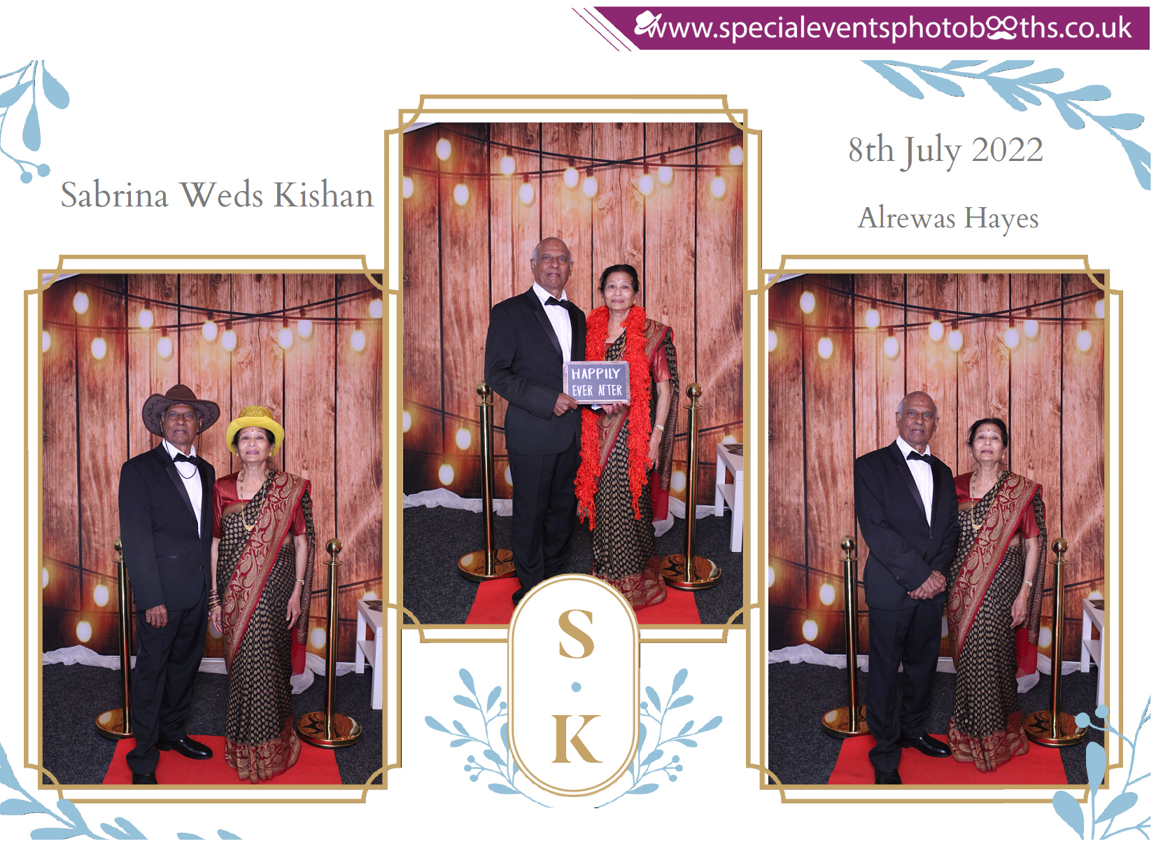 Sabrina Weds Kishan | View more photos from the event at my.specialeventsphotobooths.co.uk/u/SpecialEventsPhotoBooths/Sabrina-Weds-Kishan