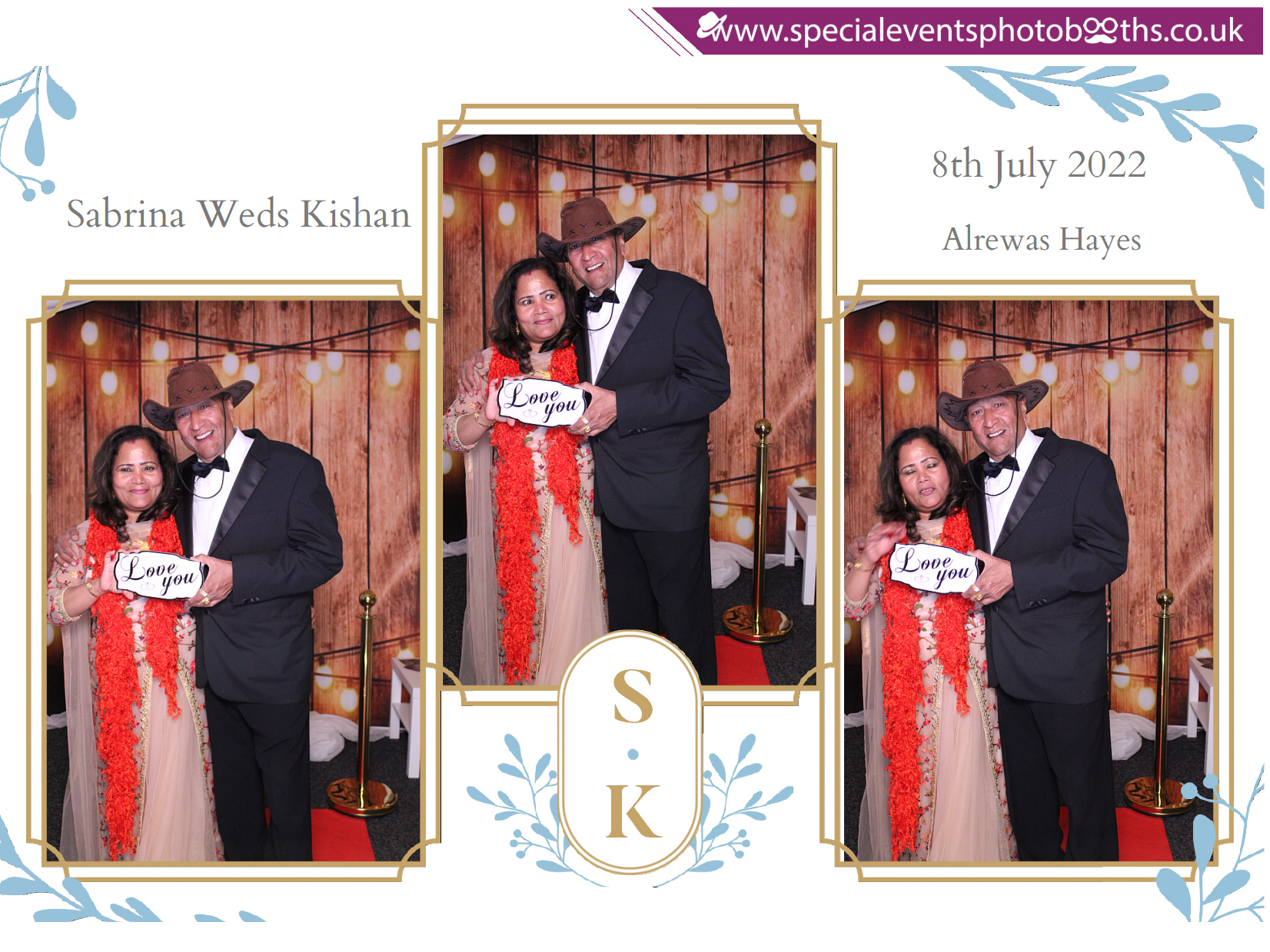 Sabrina Weds Kishan | View more photos from the event at my.specialeventsphotobooths.co.uk/u/SpecialEventsPhotoBooths/Sabrina-Weds-Kishan