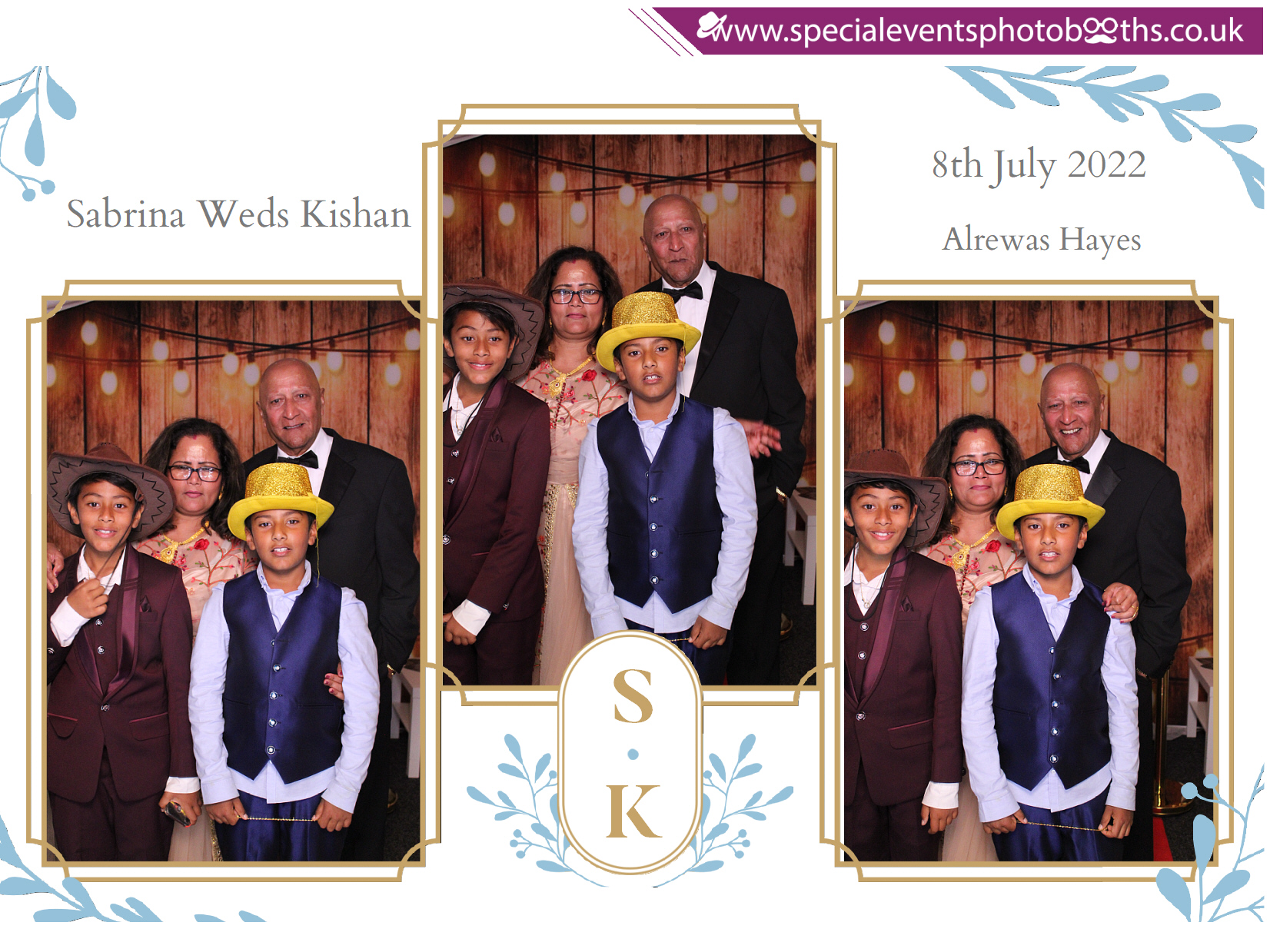Sabrina Weds Kishan | View more photos from the event at my.specialeventsphotobooths.co.uk/u/SpecialEventsPhotoBooths/Sabrina-Weds-Kishan