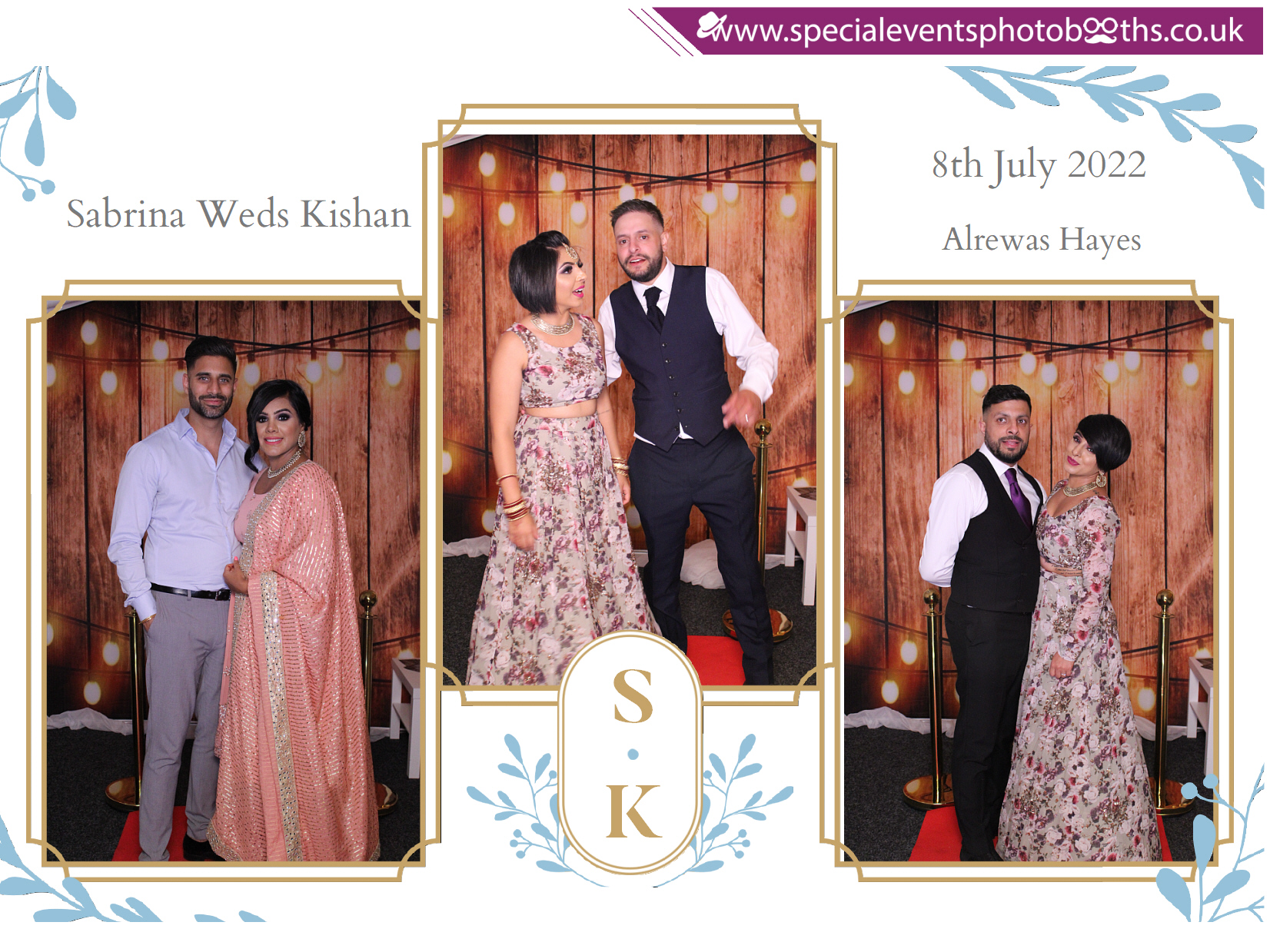 Sabrina Weds Kishan | View more photos from the event at my.specialeventsphotobooths.co.uk/u/SpecialEventsPhotoBooths/Sabrina-Weds-Kishan