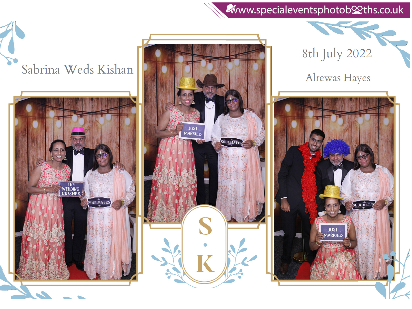Sabrina Weds Kishan | View more photos from the event at my.specialeventsphotobooths.co.uk/u/SpecialEventsPhotoBooths/Sabrina-Weds-Kishan