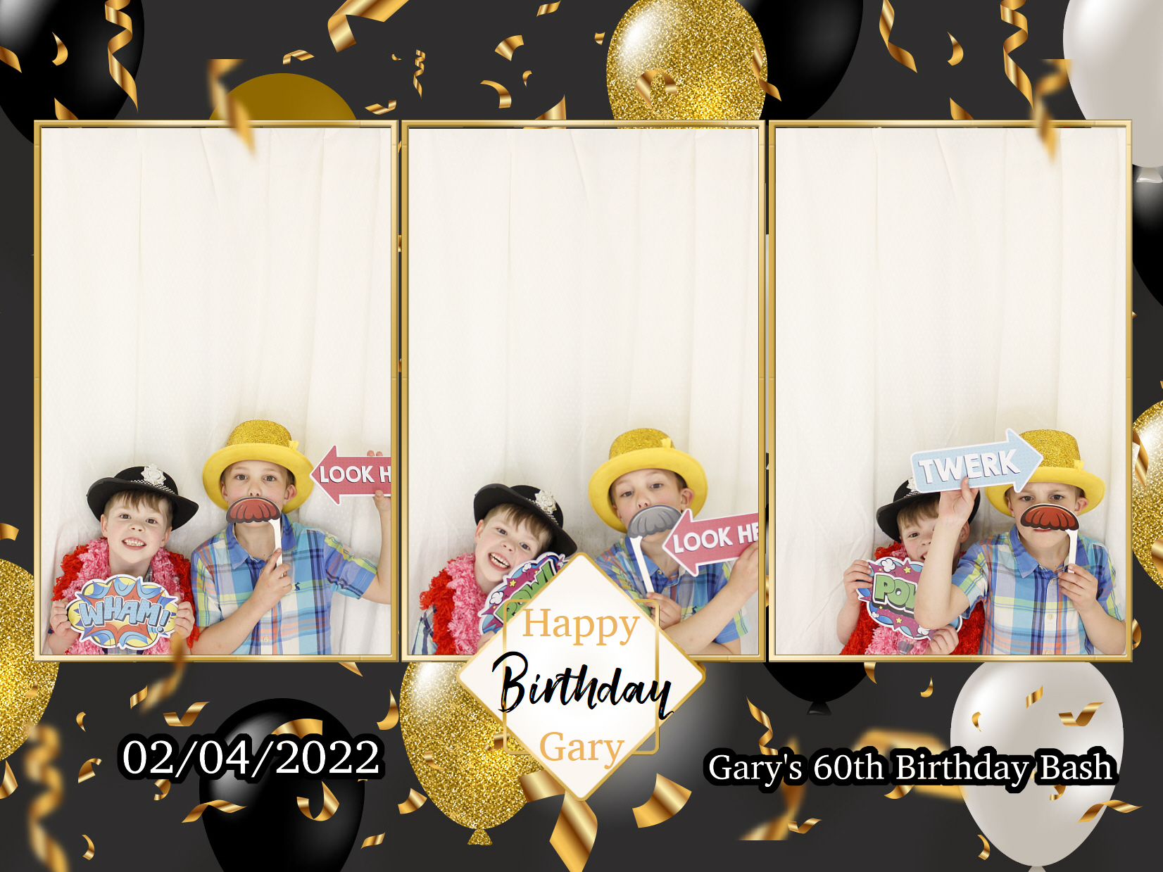 Gary's 60th Birthday Bash | View more photos from the event at my.specialeventsphotobooths.co.uk/u/SpecialEventsPhotoBooths/Garys-60th-Birthday-Bash