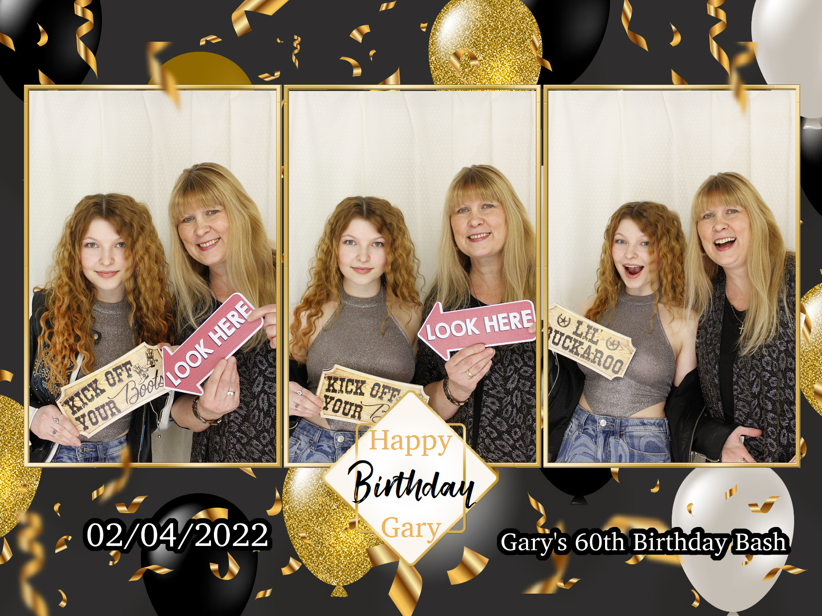 Gary's 60th Birthday Bash | View more photos from the event at my.specialeventsphotobooths.co.uk/u/SpecialEventsPhotoBooths/Garys-60th-Birthday-Bash