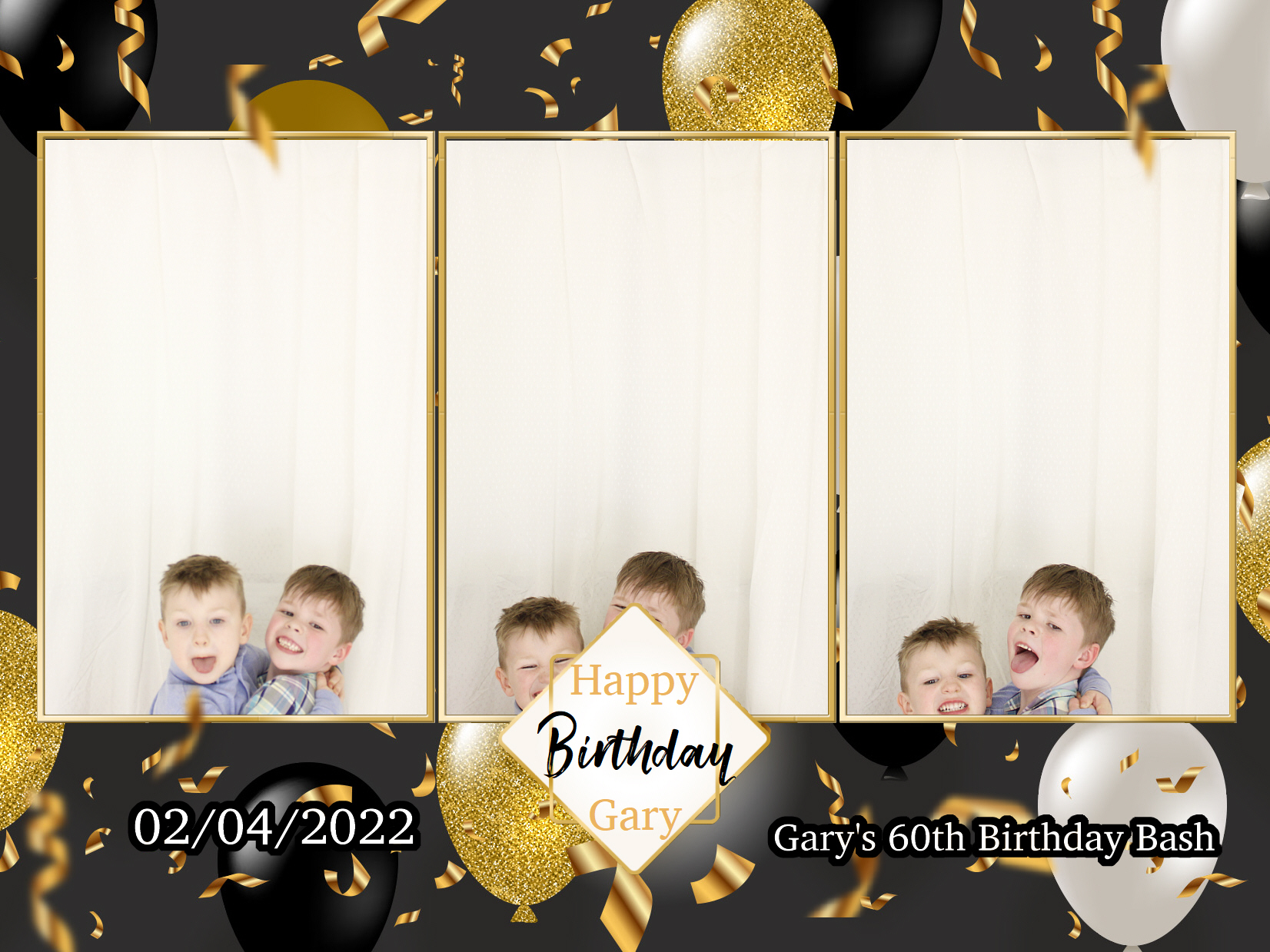 Gary's 60th Birthday Bash | View more photos from the event at my.specialeventsphotobooths.co.uk/u/SpecialEventsPhotoBooths/Garys-60th-Birthday-Bash