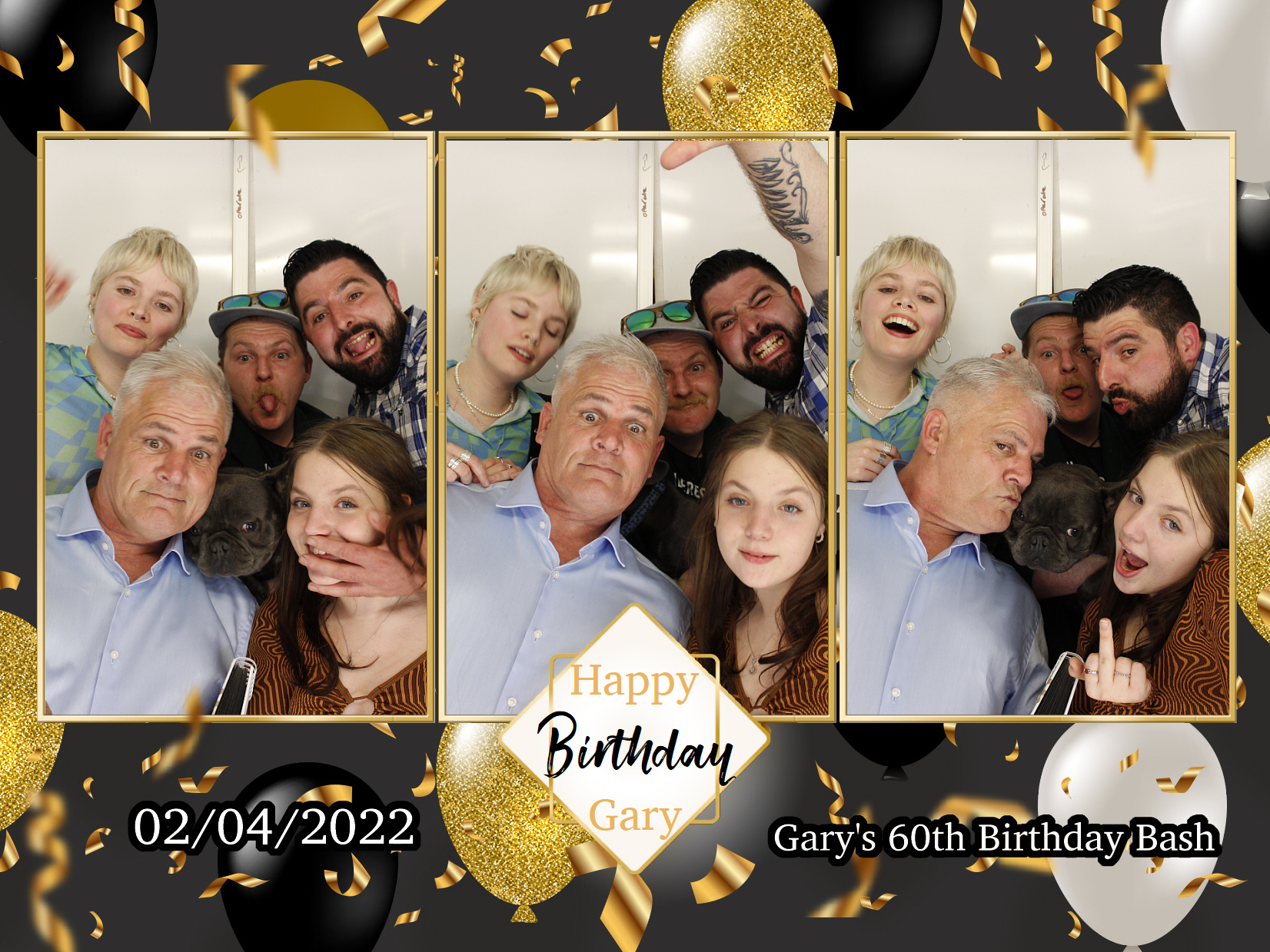 Gary's 60th Birthday Bash | View more photos from the event at my.specialeventsphotobooths.co.uk/u/SpecialEventsPhotoBooths/Garys-60th-Birthday-Bash