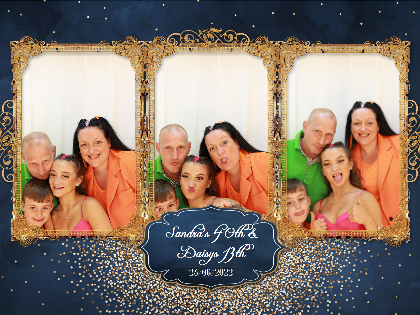 Sandra's 40th & Daisy's 13th | View more photos from the event at my.specialeventsphotobooths.co.uk/u/SpecialEventsPhotoBooths/Sandras-40th-Daisys-13th