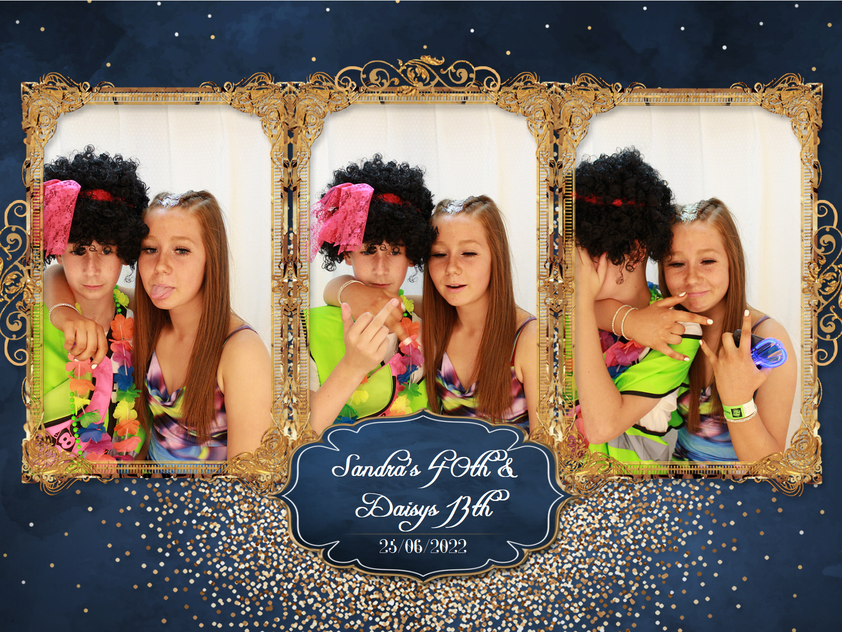 Sandra's 40th & Daisy's 13th | View more photos from the event at my.specialeventsphotobooths.co.uk/u/SpecialEventsPhotoBooths/Sandras-40th-Daisys-13th