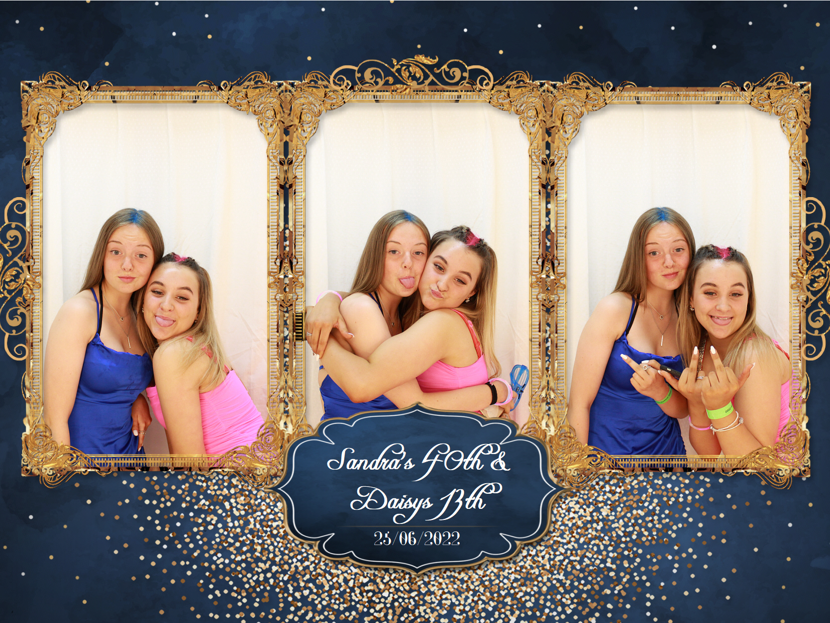 Sandra's 40th & Daisy's 13th | View more photos from the event at my.specialeventsphotobooths.co.uk/u/SpecialEventsPhotoBooths/Sandras-40th-Daisys-13th