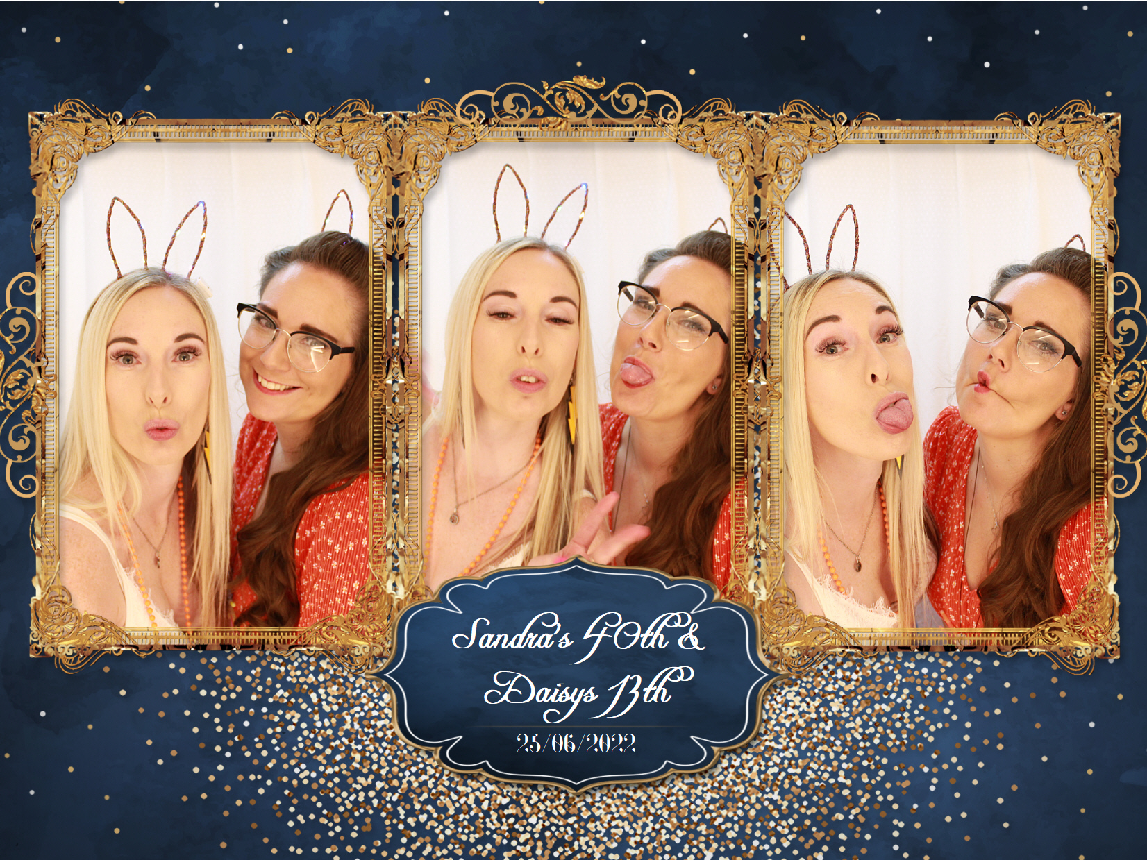 Sandra's 40th & Daisy's 13th | View more photos from the event at my.specialeventsphotobooths.co.uk/u/SpecialEventsPhotoBooths/Sandras-40th-Daisys-13th