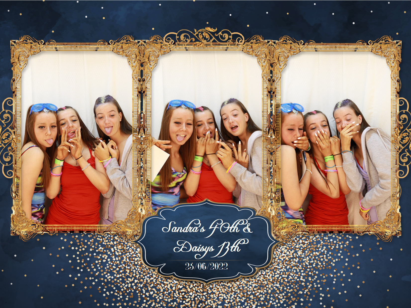 Sandra's 40th & Daisy's 13th | View more photos from the event at my.specialeventsphotobooths.co.uk/u/SpecialEventsPhotoBooths/Sandras-40th-Daisys-13th