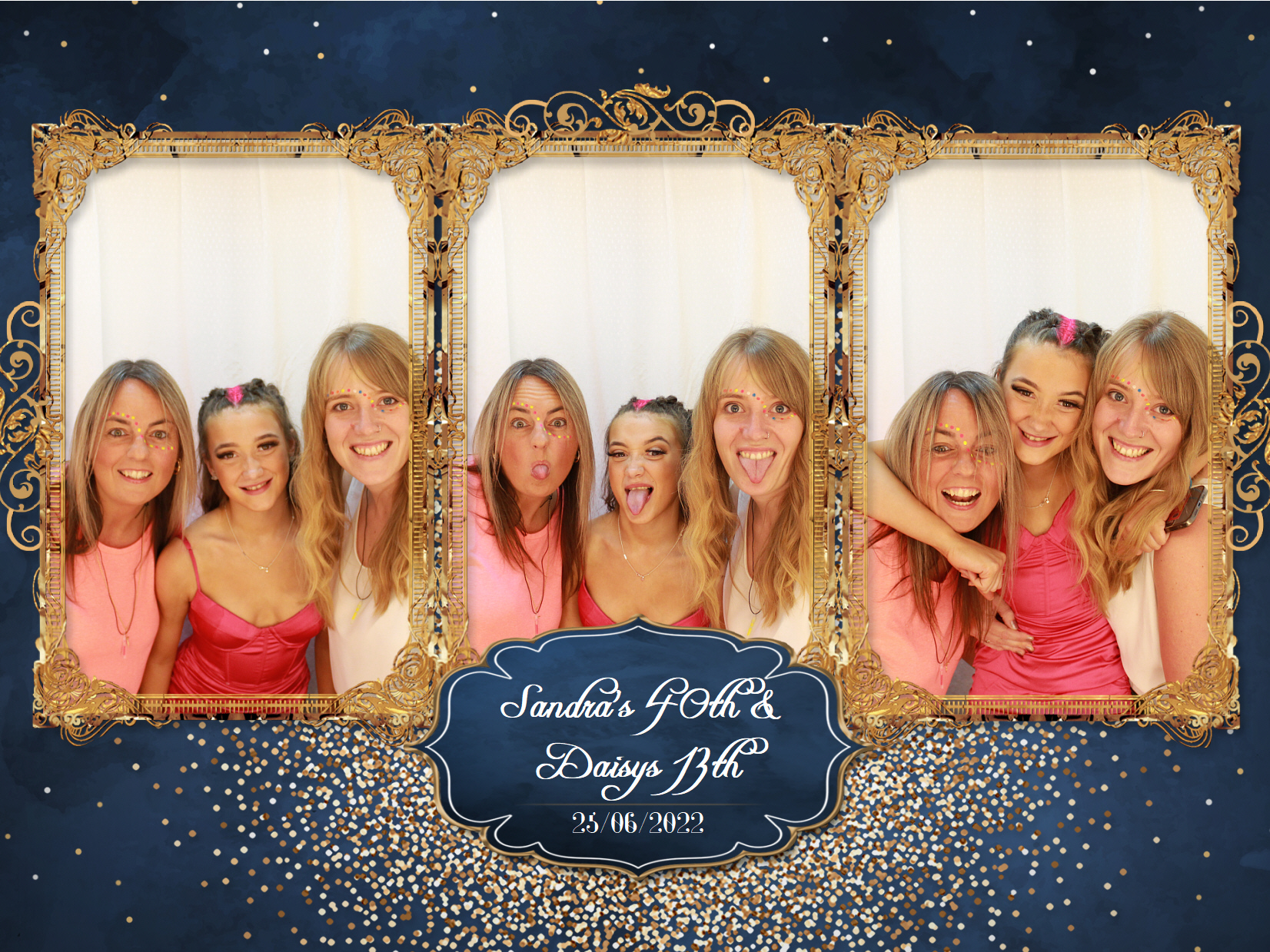 Sandra's 40th & Daisy's 13th | View more photos from the event at my.specialeventsphotobooths.co.uk/u/SpecialEventsPhotoBooths/Sandras-40th-Daisys-13th