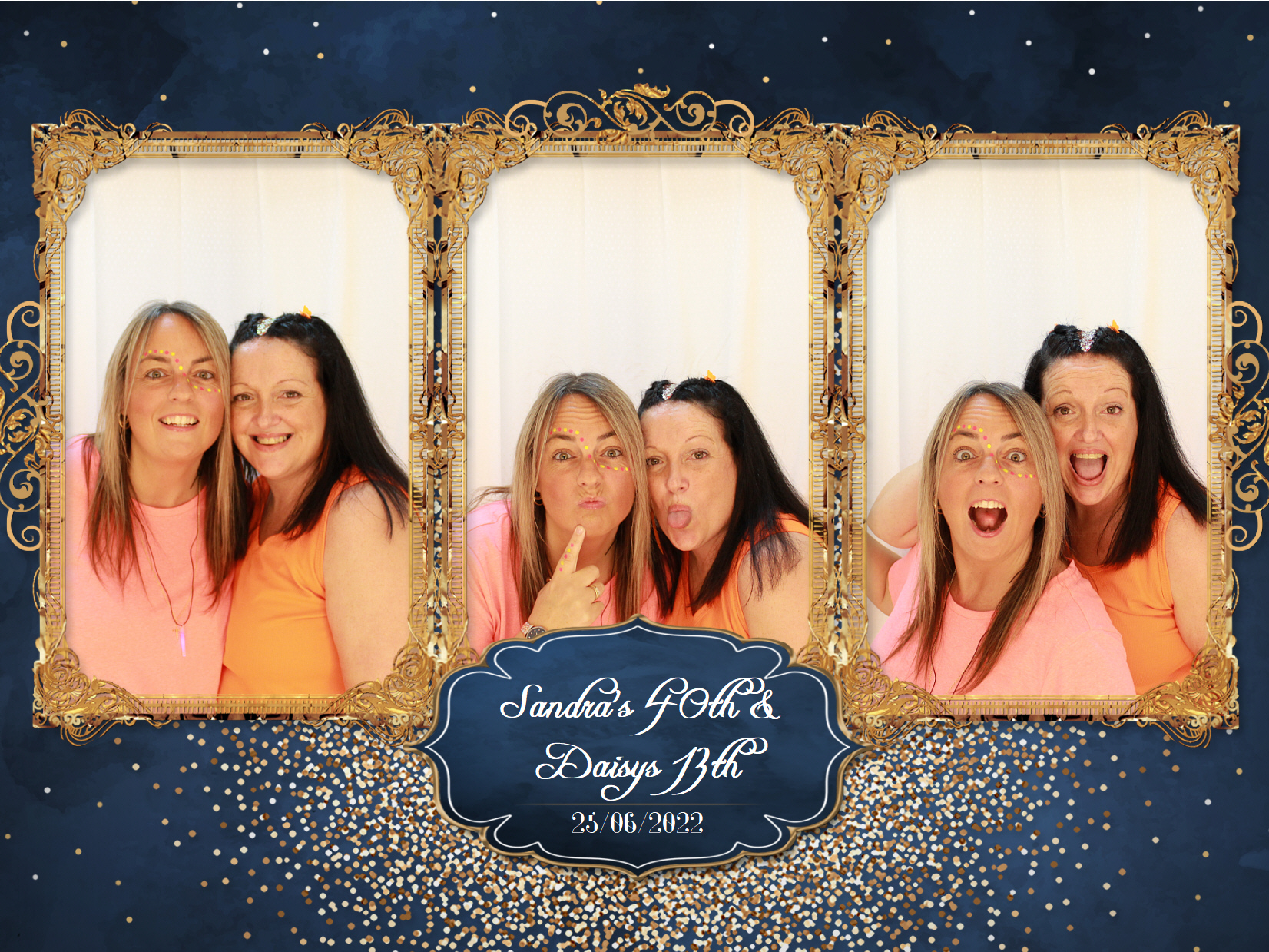Sandra's 40th & Daisy's 13th | View more photos from the event at my.specialeventsphotobooths.co.uk/u/SpecialEventsPhotoBooths/Sandras-40th-Daisys-13th