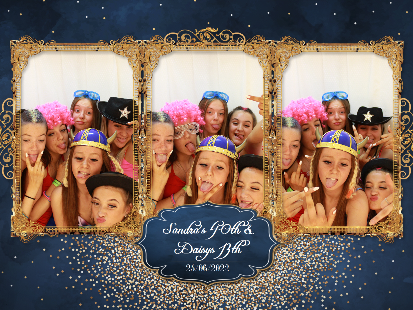 Sandra's 40th & Daisy's 13th | View more photos from the event at my.specialeventsphotobooths.co.uk/u/SpecialEventsPhotoBooths/Sandras-40th-Daisys-13th