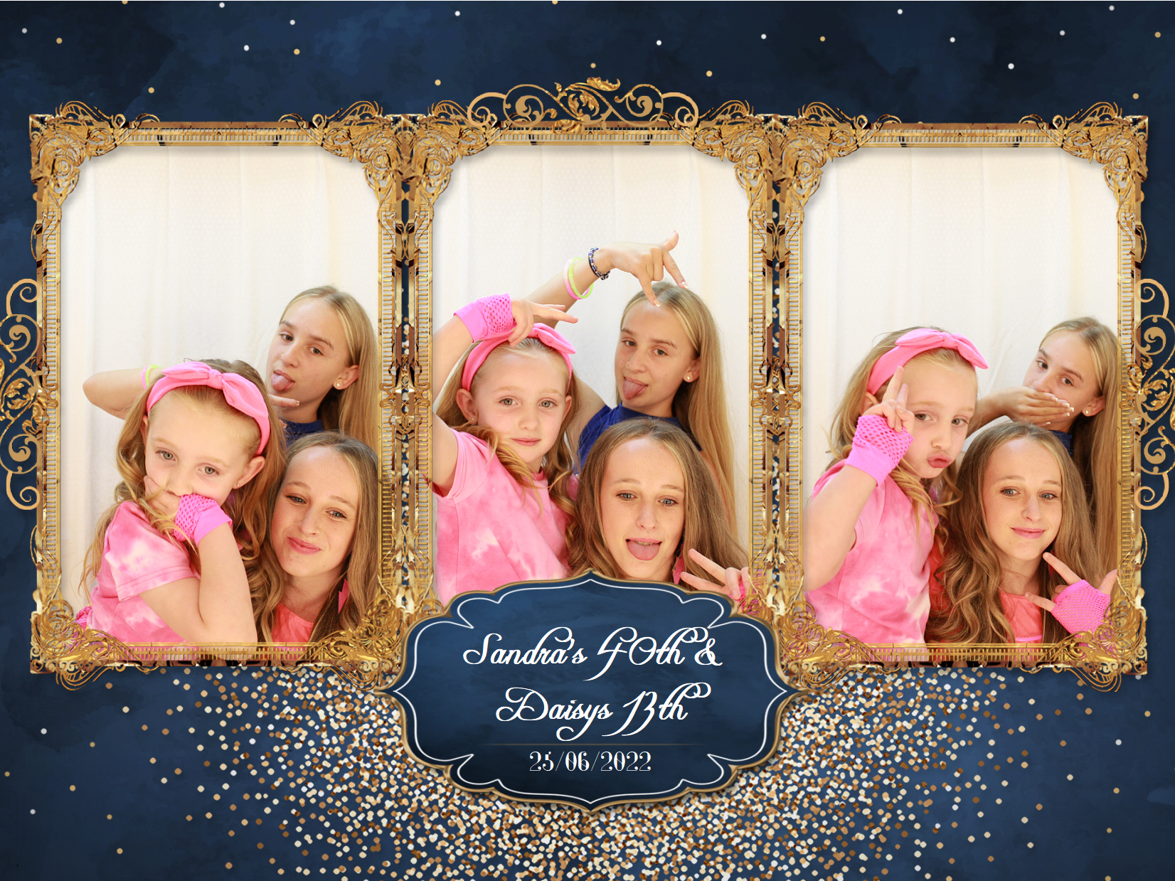 Sandra's 40th & Daisy's 13th | View more photos from the event at my.specialeventsphotobooths.co.uk/u/SpecialEventsPhotoBooths/Sandras-40th-Daisys-13th