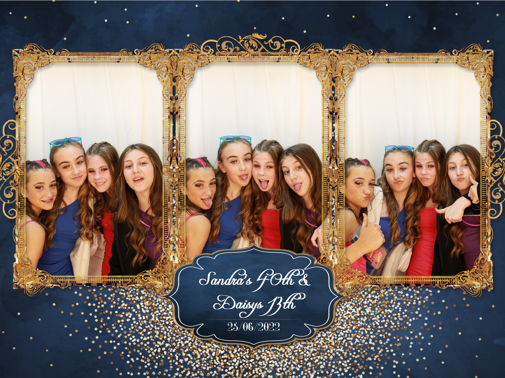 Sandra's 40th & Daisy's 13th | View more photos from the event at my.specialeventsphotobooths.co.uk/u/SpecialEventsPhotoBooths/Sandras-40th-Daisys-13th