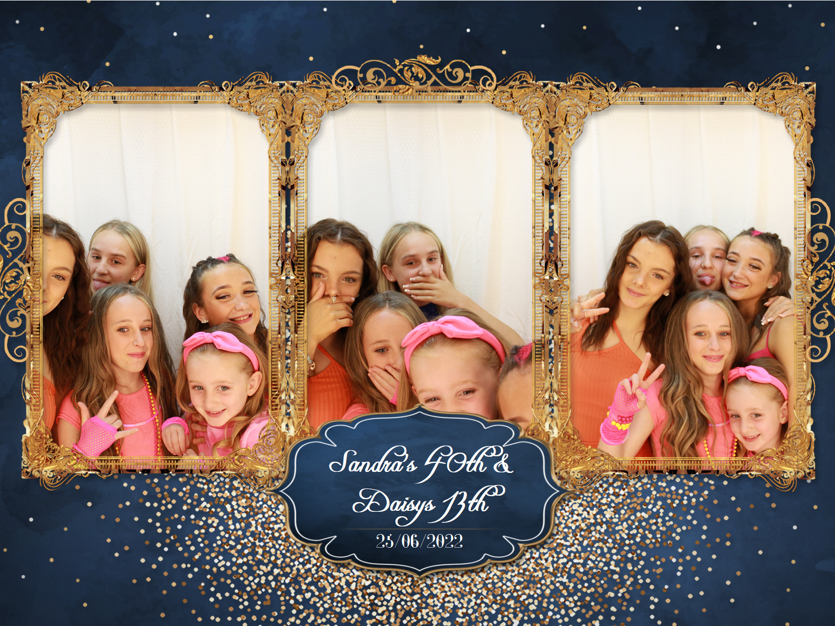 Sandra's 40th & Daisy's 13th | View more photos from the event at my.specialeventsphotobooths.co.uk/u/SpecialEventsPhotoBooths/Sandras-40th-Daisys-13th