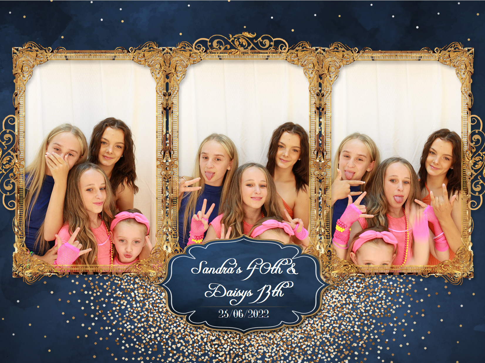 Sandra's 40th & Daisy's 13th | View more photos from the event at my.specialeventsphotobooths.co.uk/u/SpecialEventsPhotoBooths/Sandras-40th-Daisys-13th