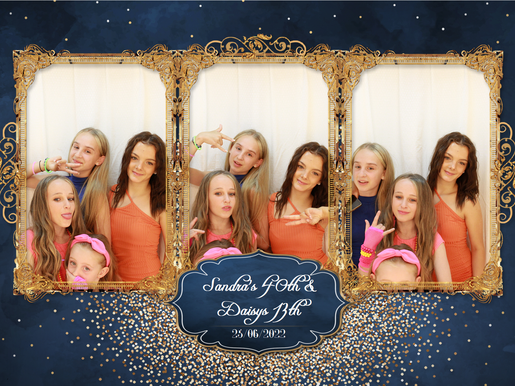 Sandra's 40th & Daisy's 13th | View more photos from the event at my.specialeventsphotobooths.co.uk/u/SpecialEventsPhotoBooths/Sandras-40th-Daisys-13th