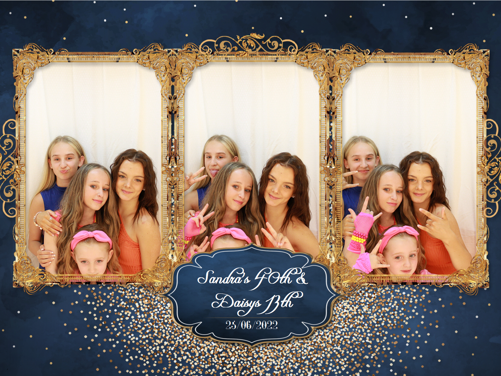 Sandra's 40th & Daisy's 13th | View more photos from the event at my.specialeventsphotobooths.co.uk/u/SpecialEventsPhotoBooths/Sandras-40th-Daisys-13th