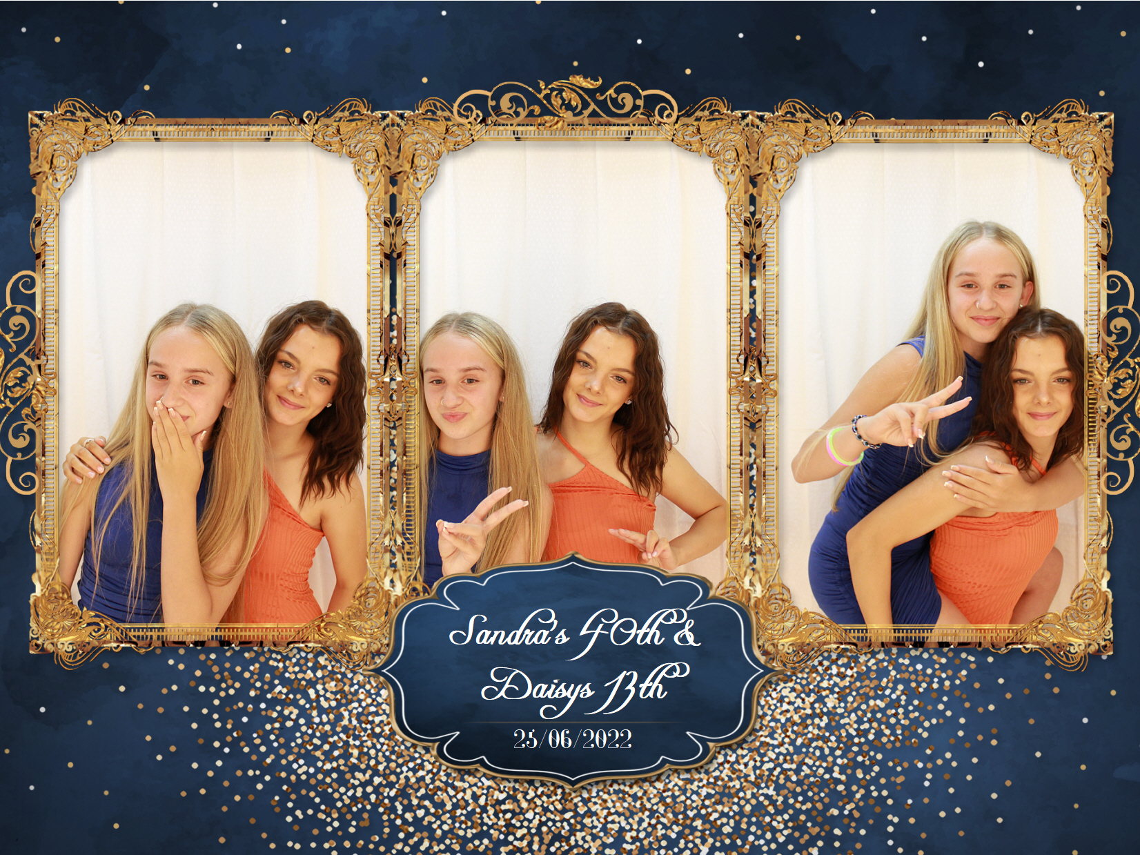Sandra's 40th & Daisy's 13th | View more photos from the event at my.specialeventsphotobooths.co.uk/u/SpecialEventsPhotoBooths/Sandras-40th-Daisys-13th