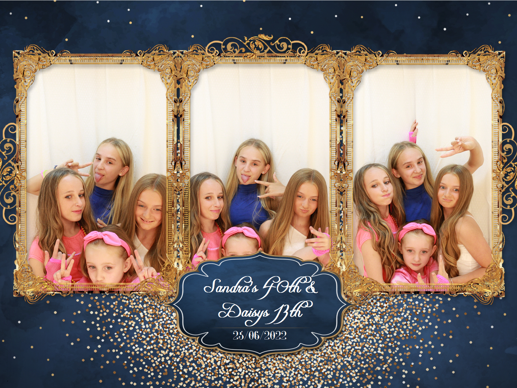 Sandra's 40th & Daisy's 13th | View more photos from the event at my.specialeventsphotobooths.co.uk/u/SpecialEventsPhotoBooths/Sandras-40th-Daisys-13th