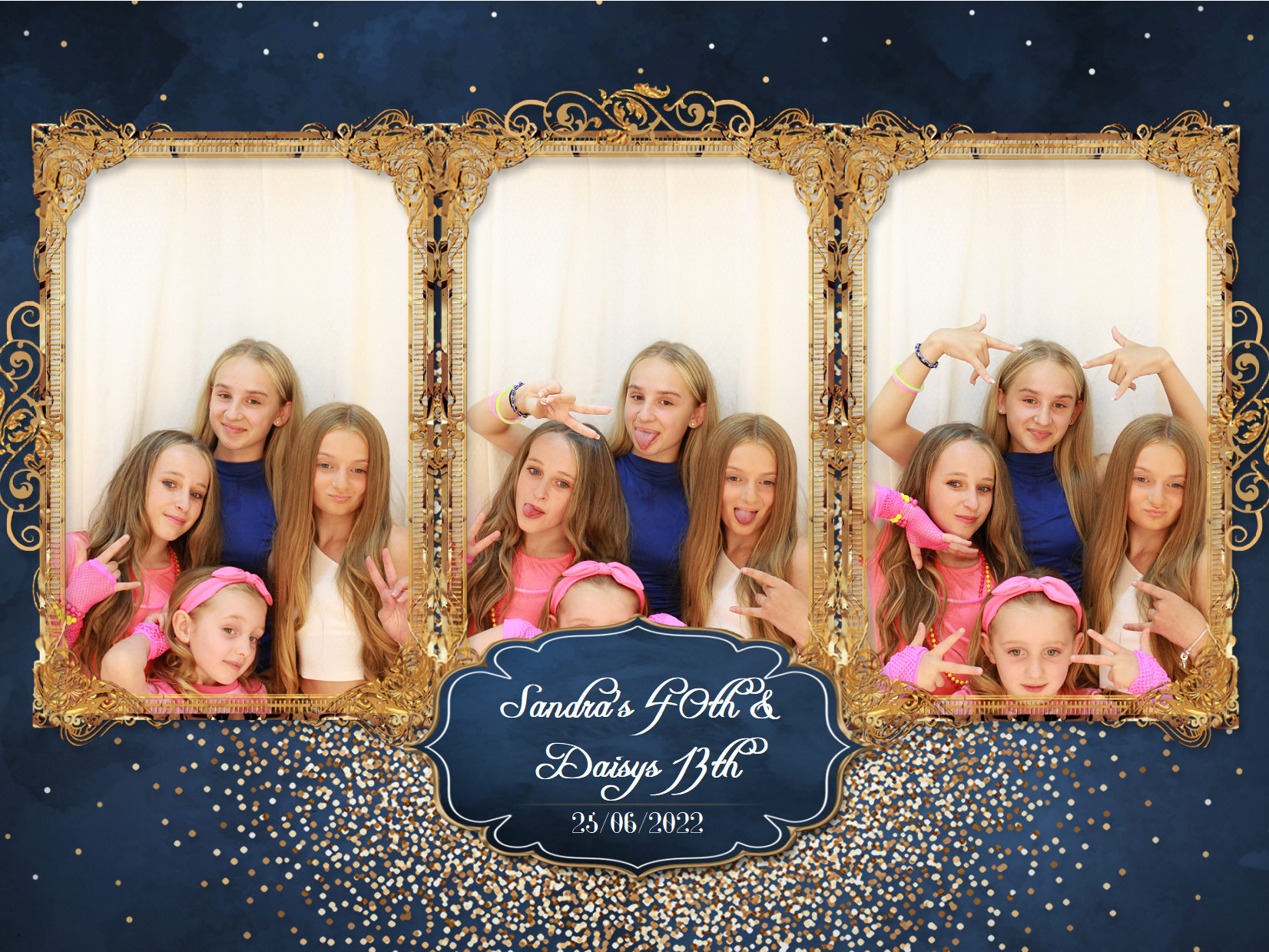 Sandra's 40th & Daisy's 13th | View more photos from the event at my.specialeventsphotobooths.co.uk/u/SpecialEventsPhotoBooths/Sandras-40th-Daisys-13th