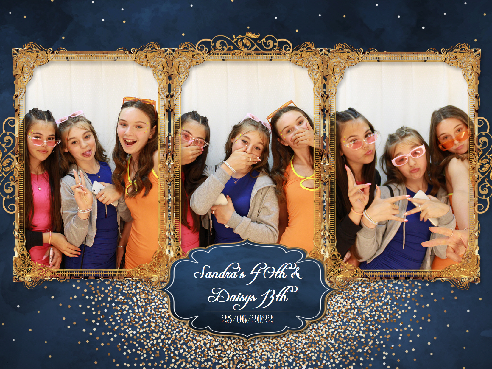 Sandra's 40th & Daisy's 13th | View more photos from the event at my.specialeventsphotobooths.co.uk/u/SpecialEventsPhotoBooths/Sandras-40th-Daisys-13th