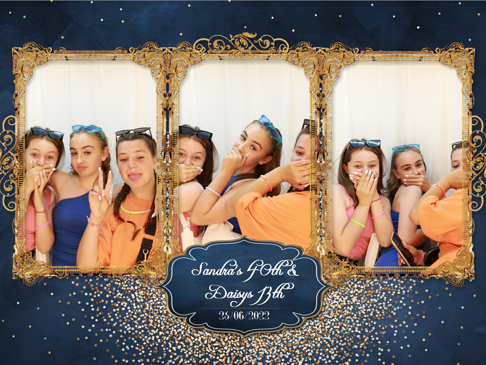 Sandra's 40th & Daisy's 13th | View more photos from the event at my.specialeventsphotobooths.co.uk/u/SpecialEventsPhotoBooths/Sandras-40th-Daisys-13th