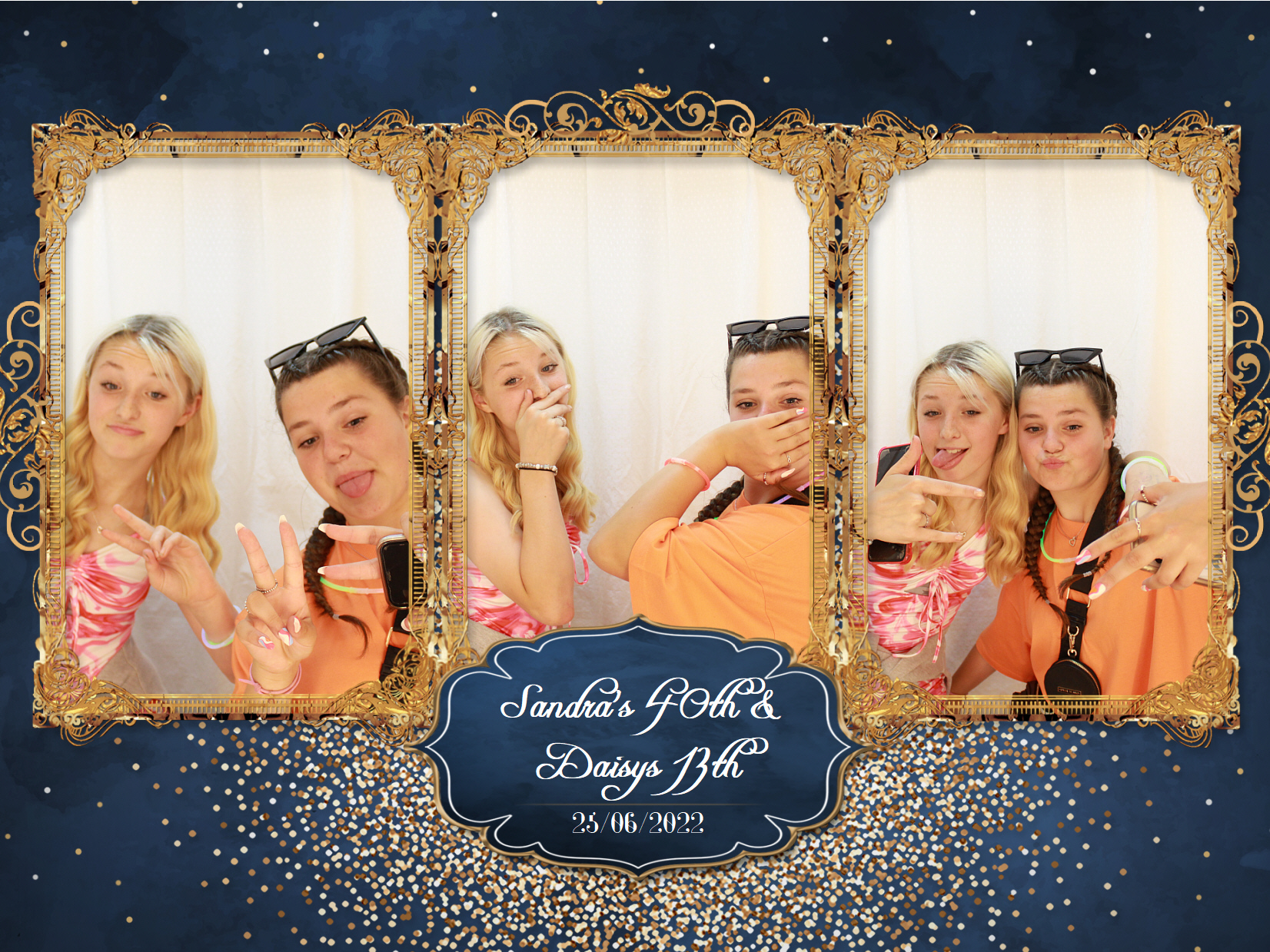 Sandra's 40th & Daisy's 13th | View more photos from the event at my.specialeventsphotobooths.co.uk/u/SpecialEventsPhotoBooths/Sandras-40th-Daisys-13th