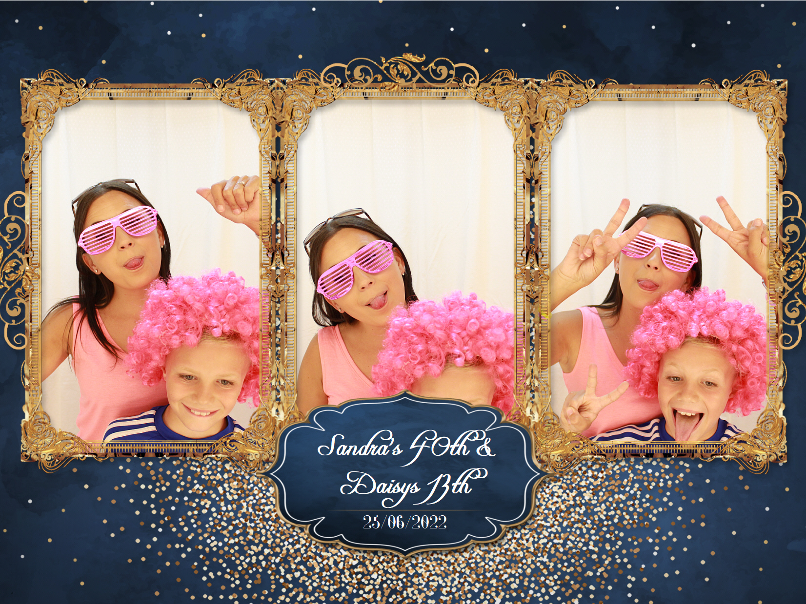 Sandra's 40th & Daisy's 13th | View more photos from the event at my.specialeventsphotobooths.co.uk/u/SpecialEventsPhotoBooths/Sandras-40th-Daisys-13th