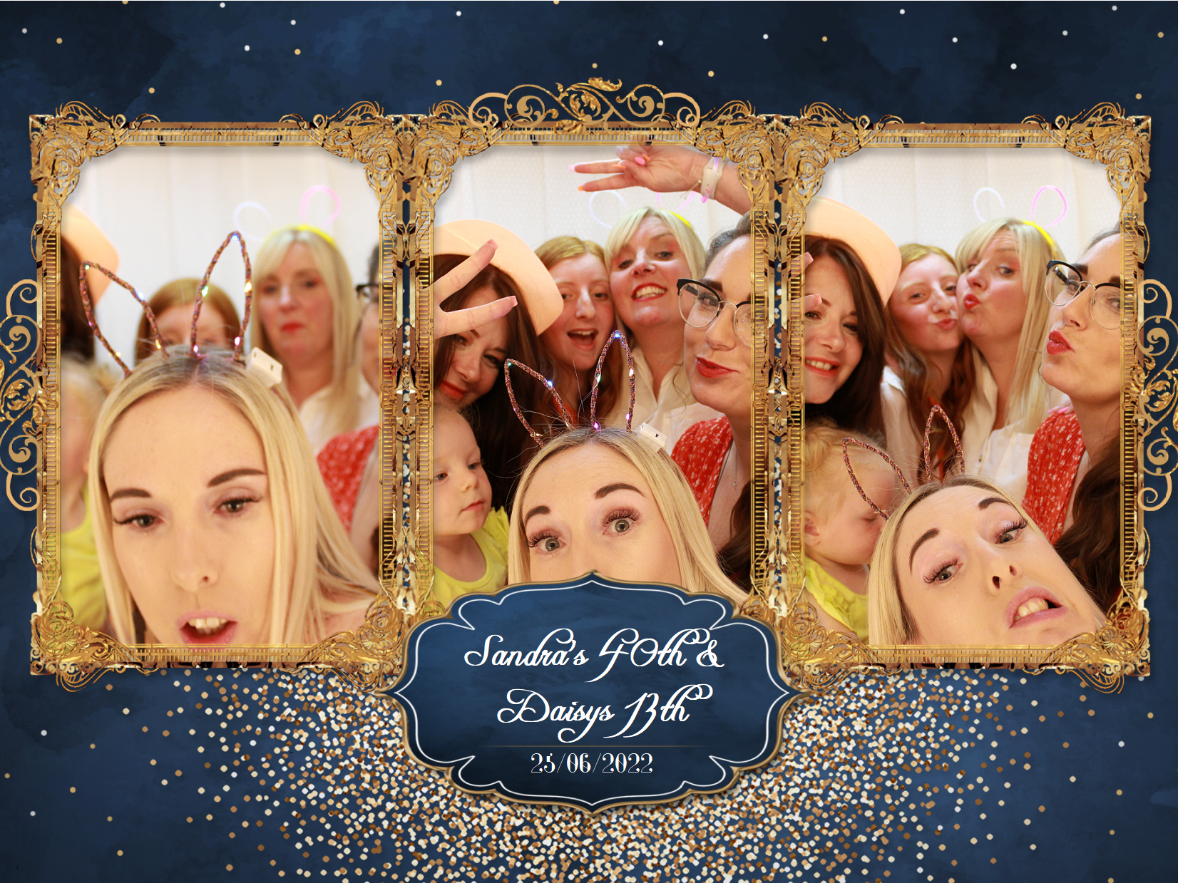 Sandra's 40th & Daisy's 13th | View more photos from the event at my.specialeventsphotobooths.co.uk/u/SpecialEventsPhotoBooths/Sandras-40th-Daisys-13th