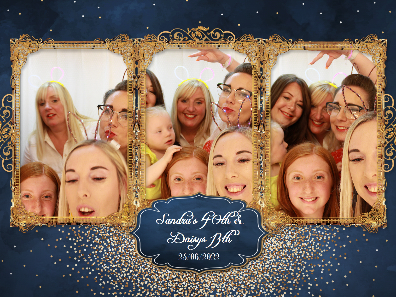 Sandra's 40th & Daisy's 13th | View more photos from the event at my.specialeventsphotobooths.co.uk/u/SpecialEventsPhotoBooths/Sandras-40th-Daisys-13th