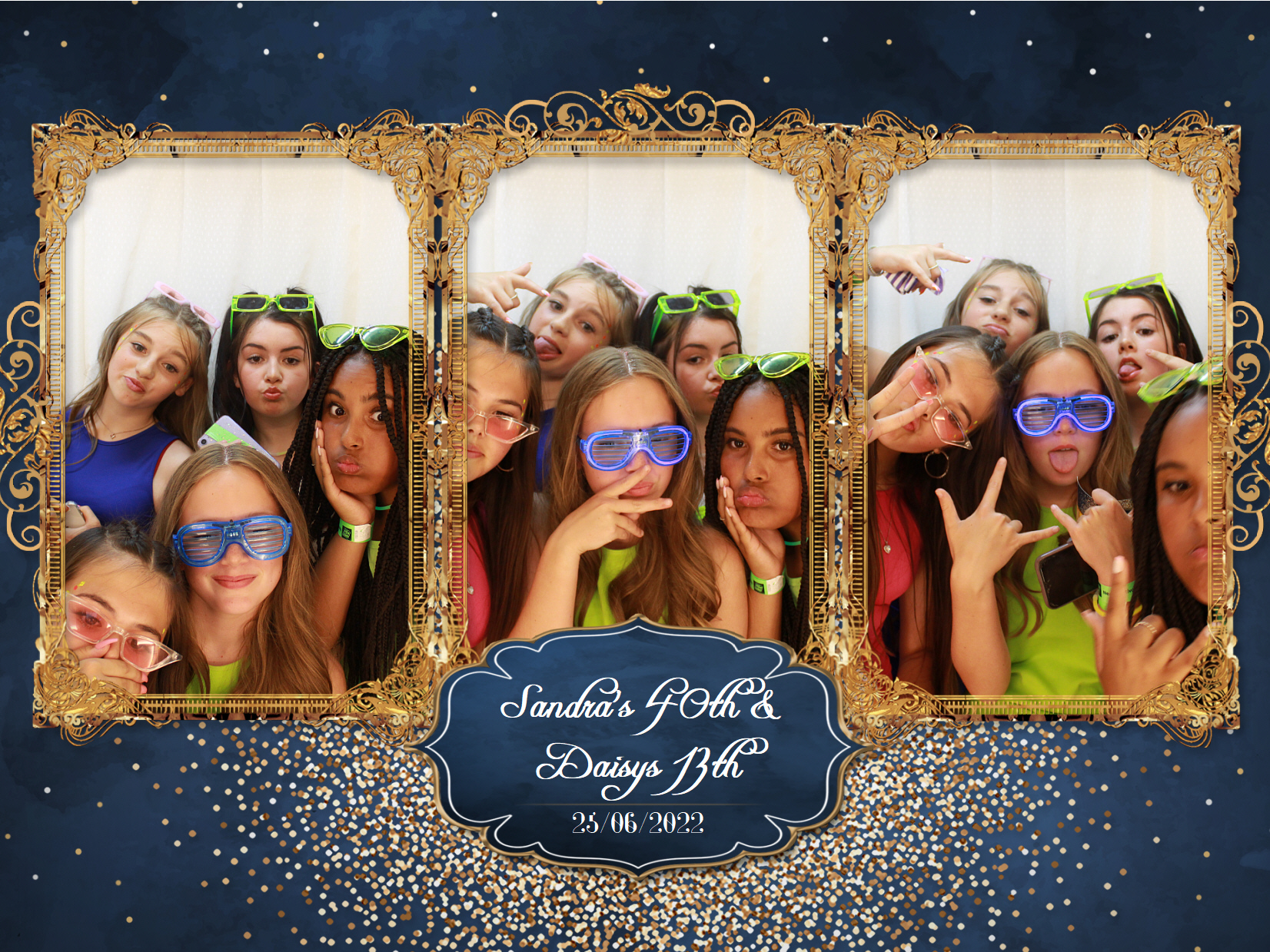 Sandra's 40th & Daisy's 13th | View more photos from the event at my.specialeventsphotobooths.co.uk/u/SpecialEventsPhotoBooths/Sandras-40th-Daisys-13th