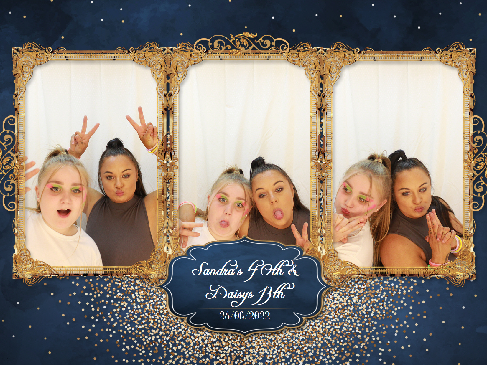 Sandra's 40th & Daisy's 13th | View more photos from the event at my.specialeventsphotobooths.co.uk/u/SpecialEventsPhotoBooths/Sandras-40th-Daisys-13th