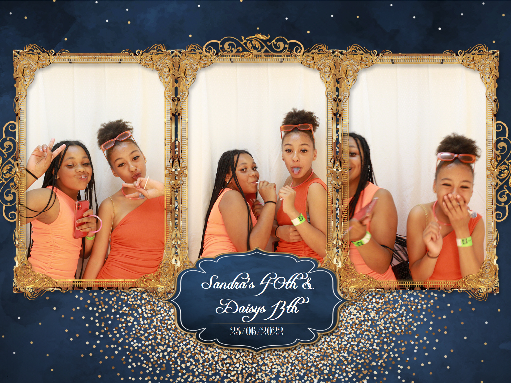 Sandra's 40th & Daisy's 13th | View more photos from the event at my.specialeventsphotobooths.co.uk/u/SpecialEventsPhotoBooths/Sandras-40th-Daisys-13th