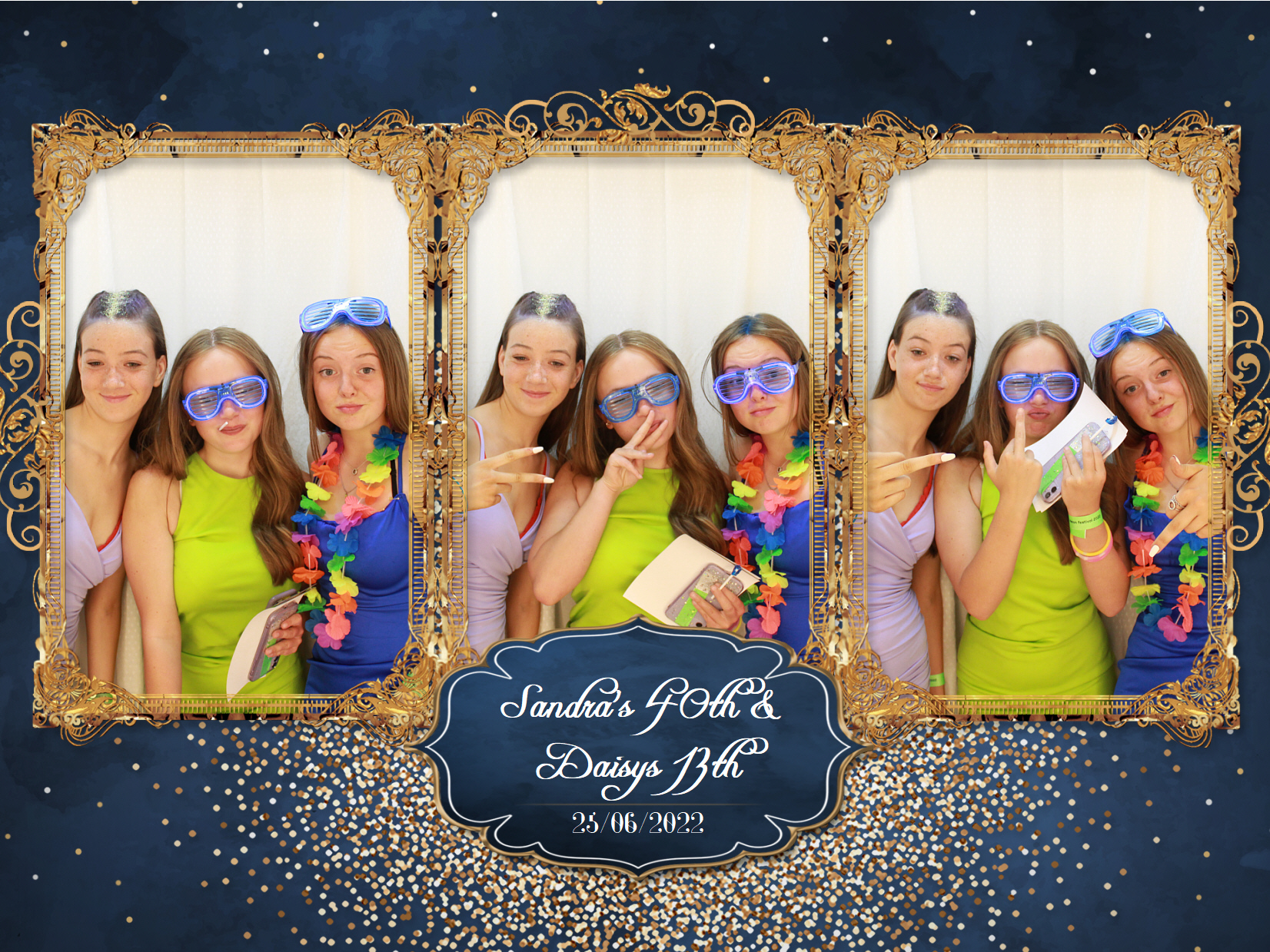 Sandra's 40th & Daisy's 13th | View more photos from the event at my.specialeventsphotobooths.co.uk/u/SpecialEventsPhotoBooths/Sandras-40th-Daisys-13th