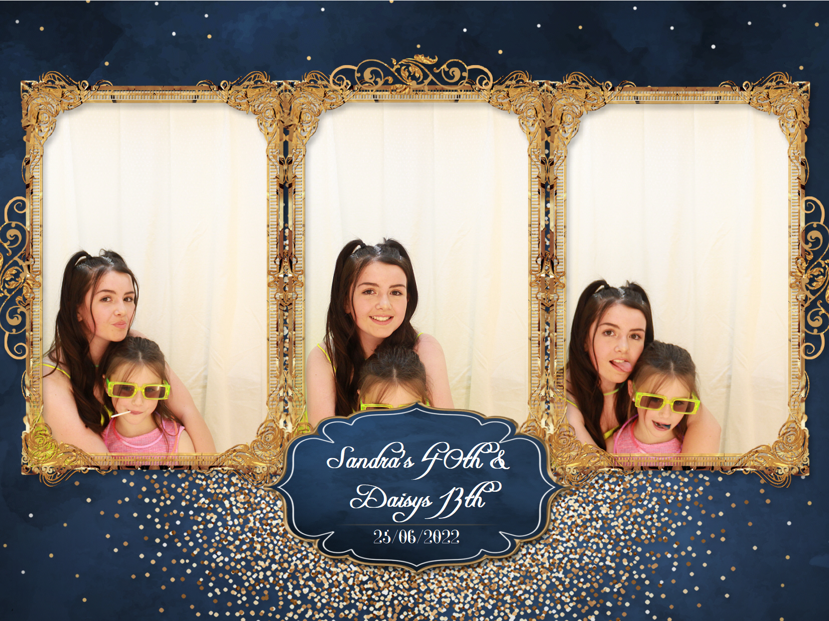 Sandra's 40th & Daisy's 13th | View more photos from the event at my.specialeventsphotobooths.co.uk/u/SpecialEventsPhotoBooths/Sandras-40th-Daisys-13th