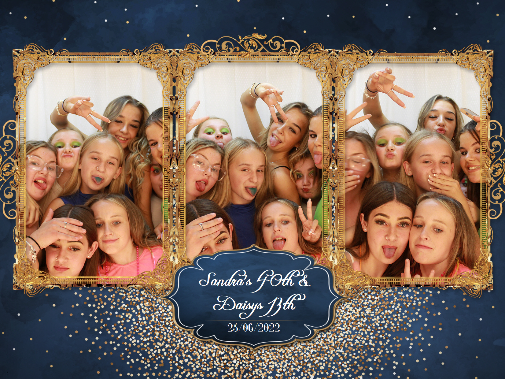 Sandra's 40th & Daisy's 13th | View more photos from the event at my.specialeventsphotobooths.co.uk/u/SpecialEventsPhotoBooths/Sandras-40th-Daisys-13th