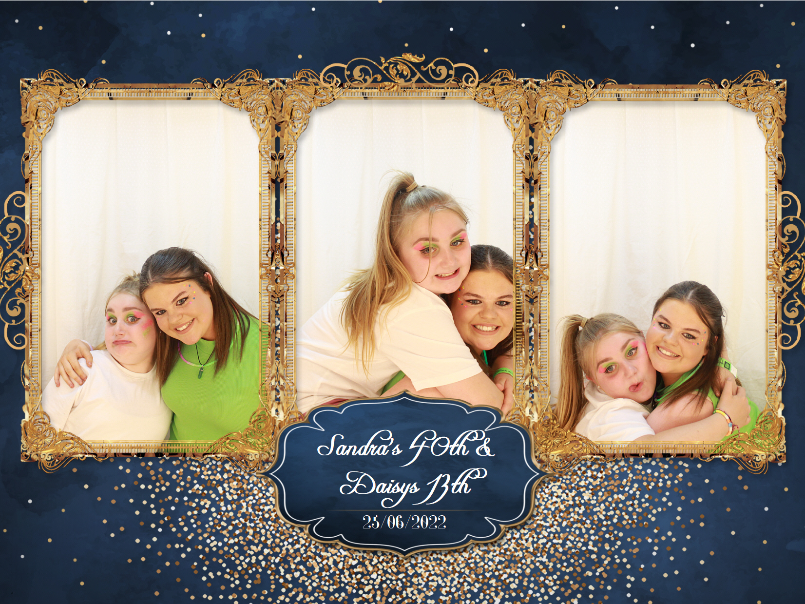 Sandra's 40th & Daisy's 13th | View more photos from the event at my.specialeventsphotobooths.co.uk/u/SpecialEventsPhotoBooths/Sandras-40th-Daisys-13th