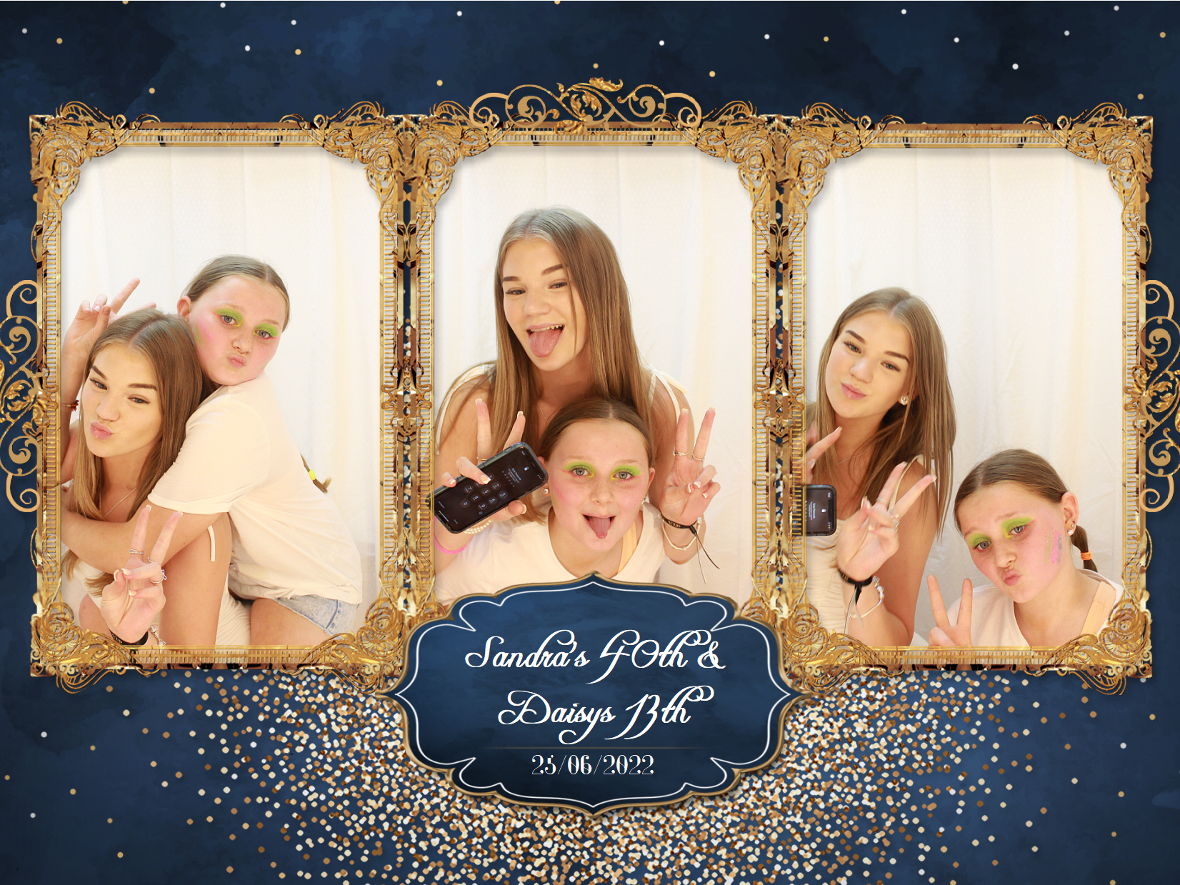 Sandra's 40th & Daisy's 13th | View more photos from the event at my.specialeventsphotobooths.co.uk/u/SpecialEventsPhotoBooths/Sandras-40th-Daisys-13th