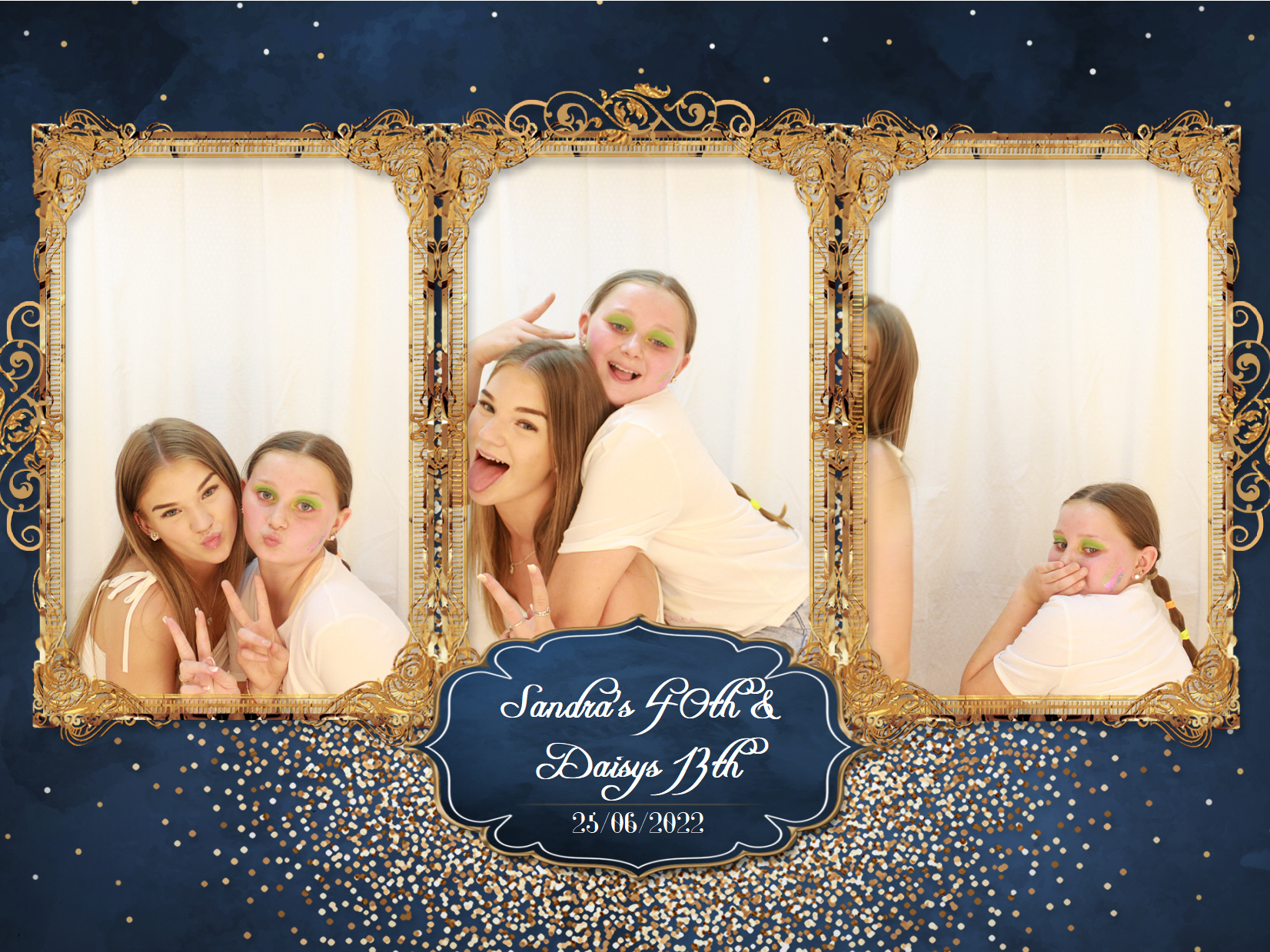 Sandra's 40th & Daisy's 13th | View more photos from the event at my.specialeventsphotobooths.co.uk/u/SpecialEventsPhotoBooths/Sandras-40th-Daisys-13th