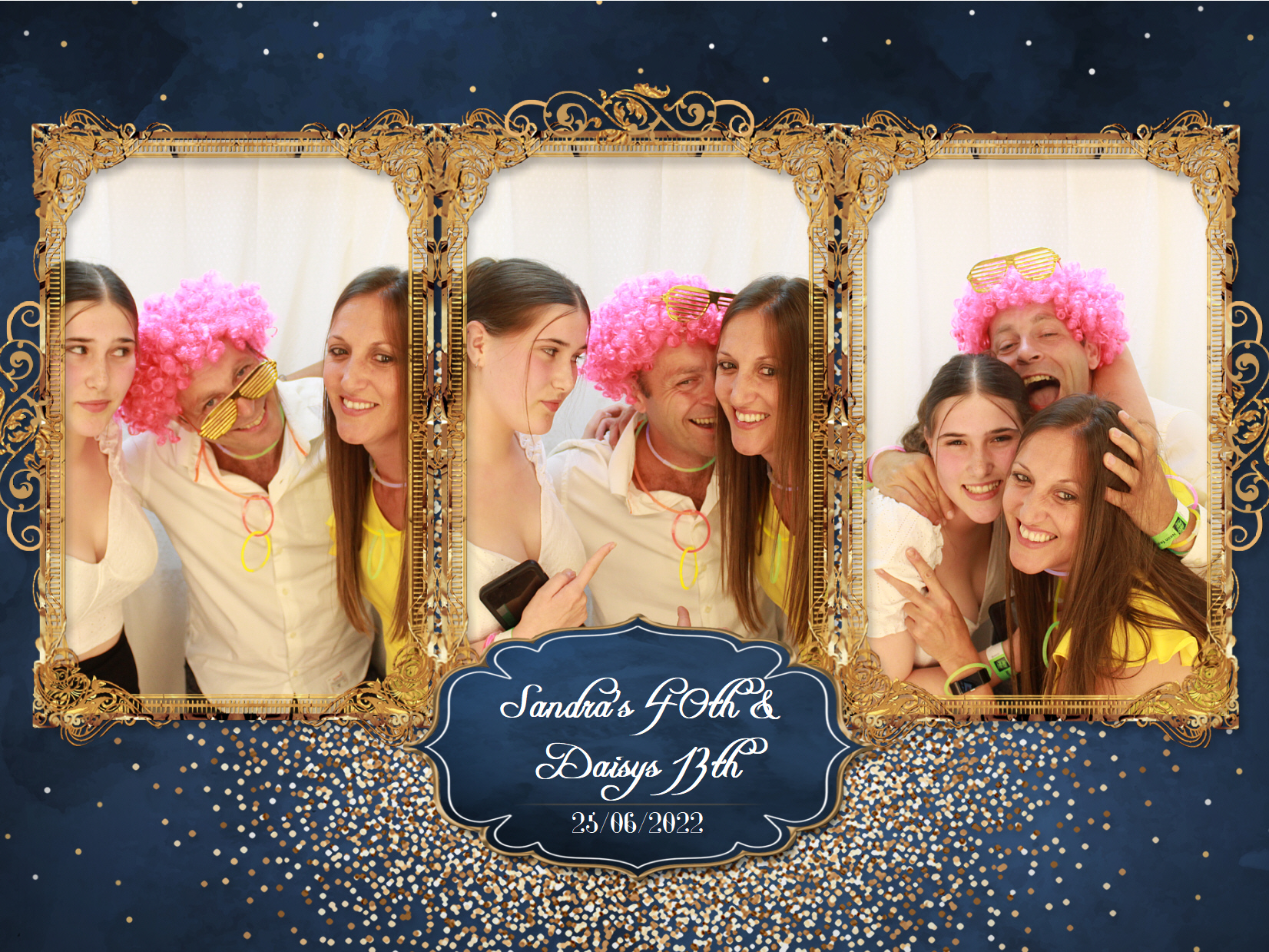 Sandra's 40th & Daisy's 13th | View more photos from the event at my.specialeventsphotobooths.co.uk/u/SpecialEventsPhotoBooths/Sandras-40th-Daisys-13th