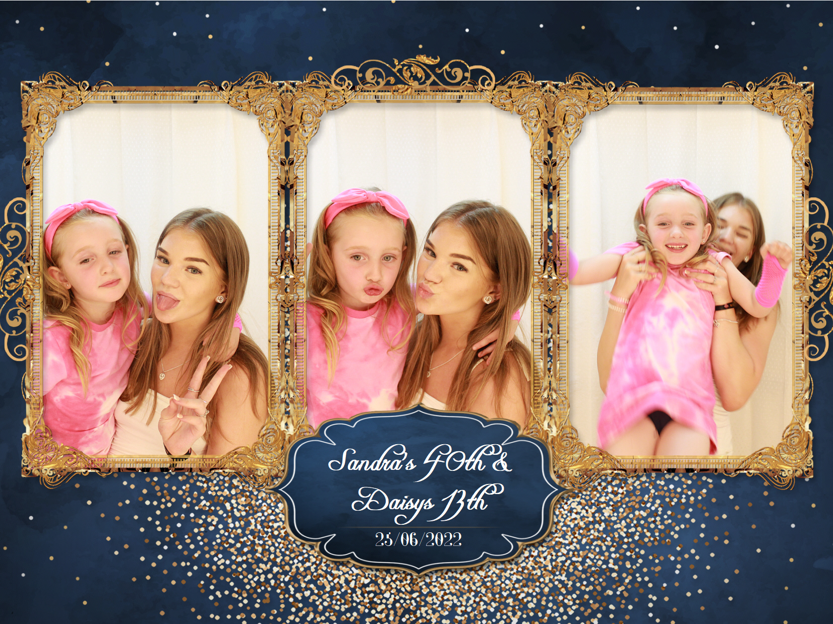 Sandra's 40th & Daisy's 13th | View more photos from the event at my.specialeventsphotobooths.co.uk/u/SpecialEventsPhotoBooths/Sandras-40th-Daisys-13th